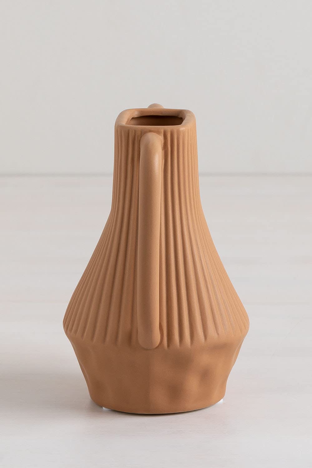 Sklum Bailey vaso ceramica arancione pesca 17 cm