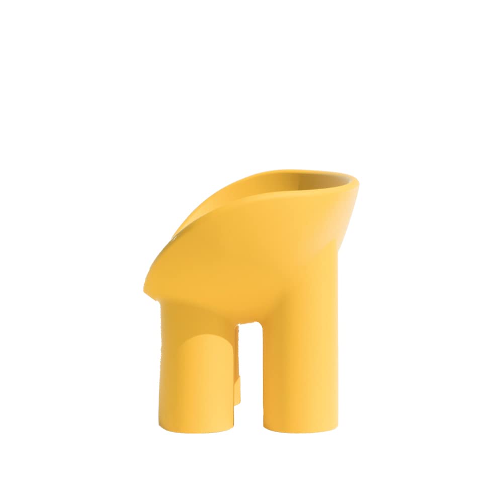 Driade Roly Poly poltrona giallo ocra esterno