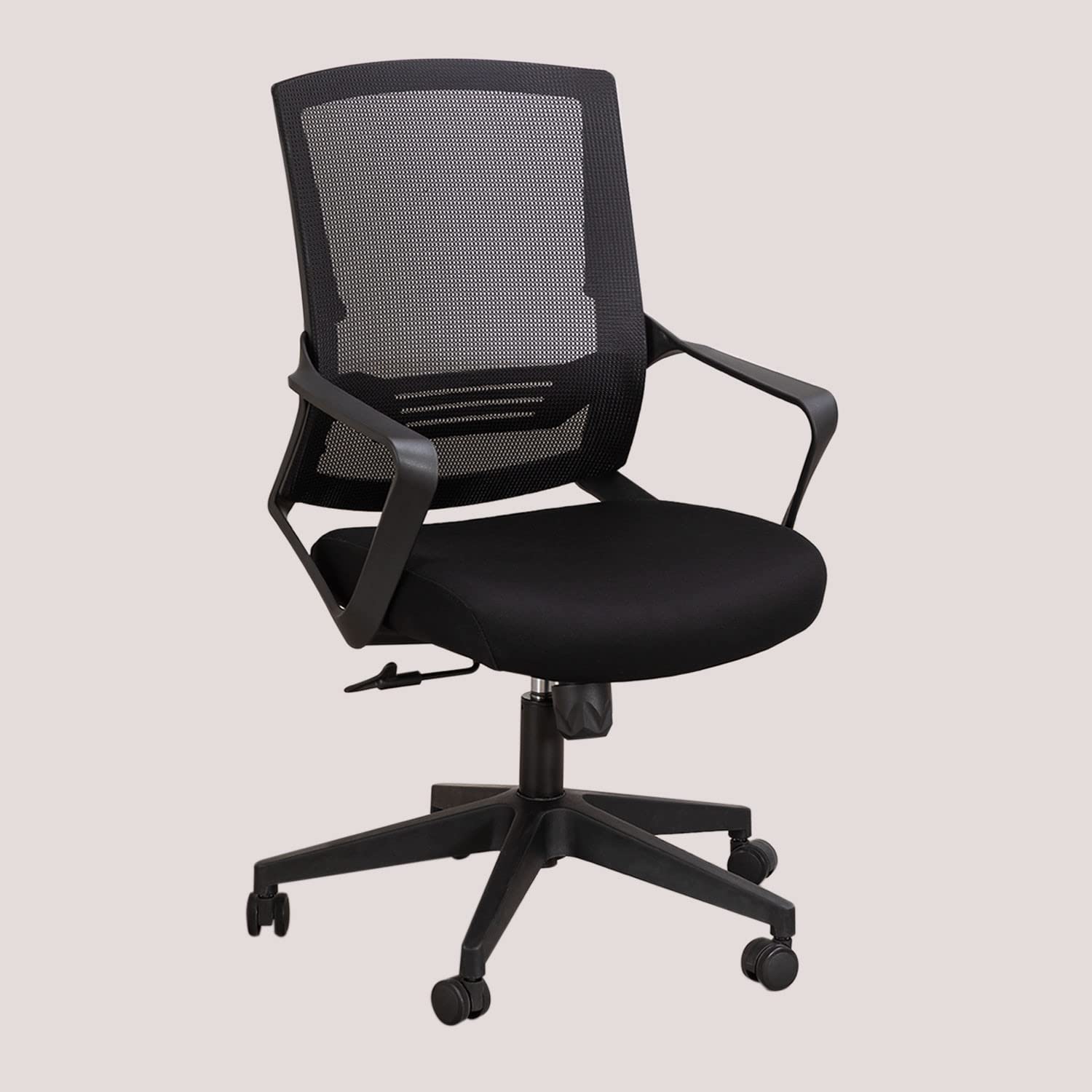 Sklum Work sedia da ufficio con ruote nera