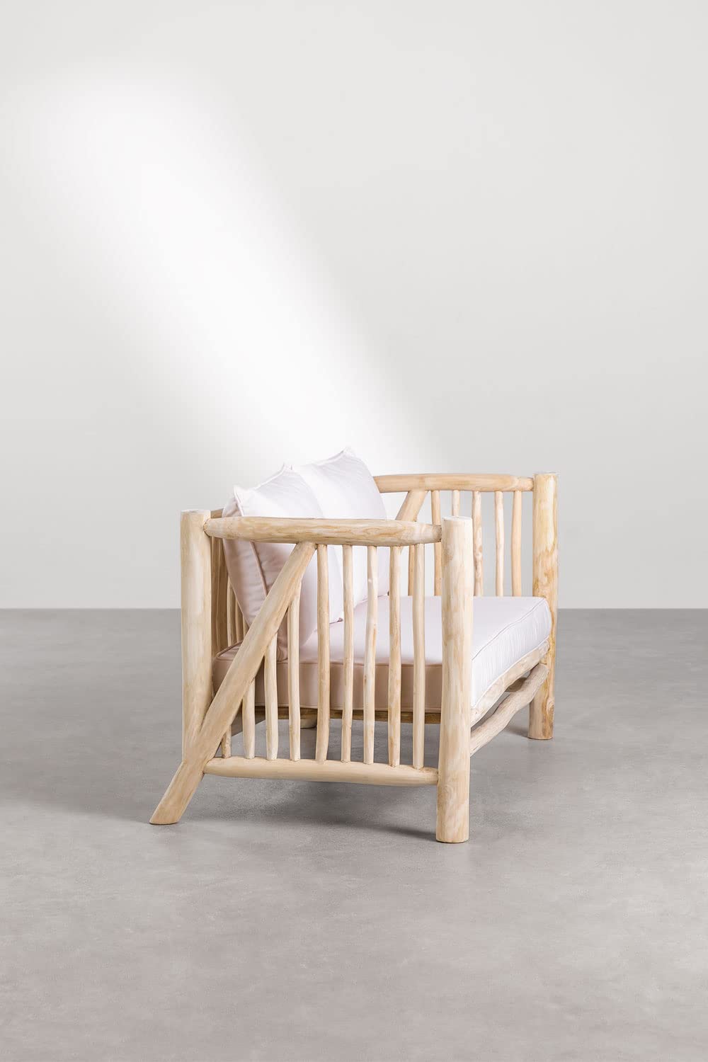 Sklum Narel divano 2 posti legno teak