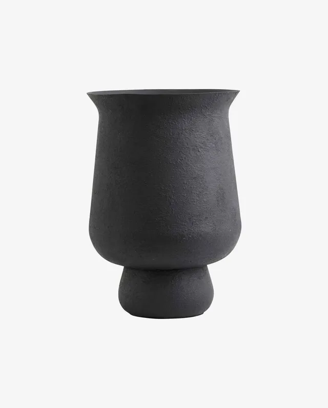 Bambua Adony vaso M nero in ferro da interno