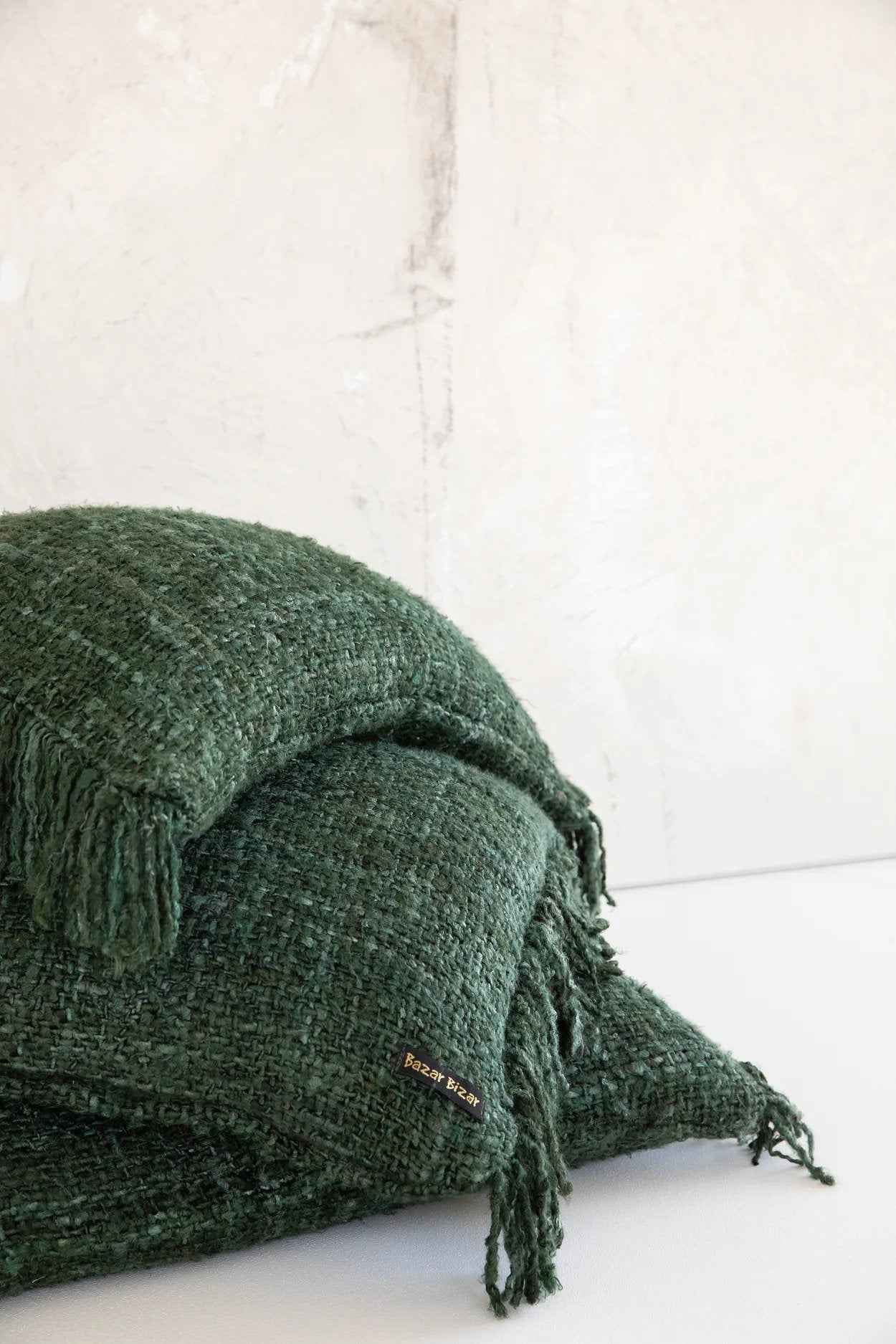Bambua Oh My Gee 60x60 federa verde bosco cotone