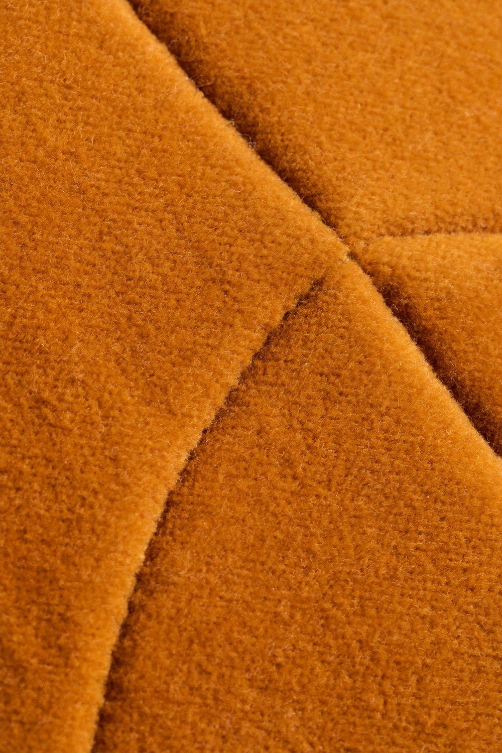Sklum Liff cuscino foglia 47x37 cm miele velluto