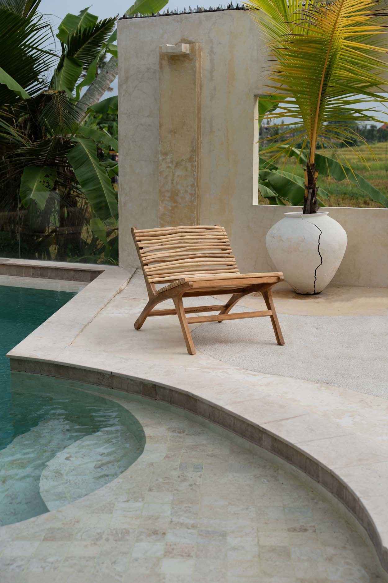 Bambua The Islander poltrona lounge naturale