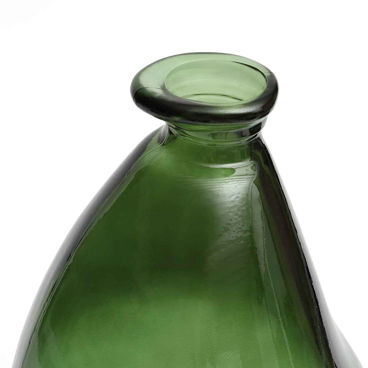 Bambua Shudi vaso verde vetro riciclato