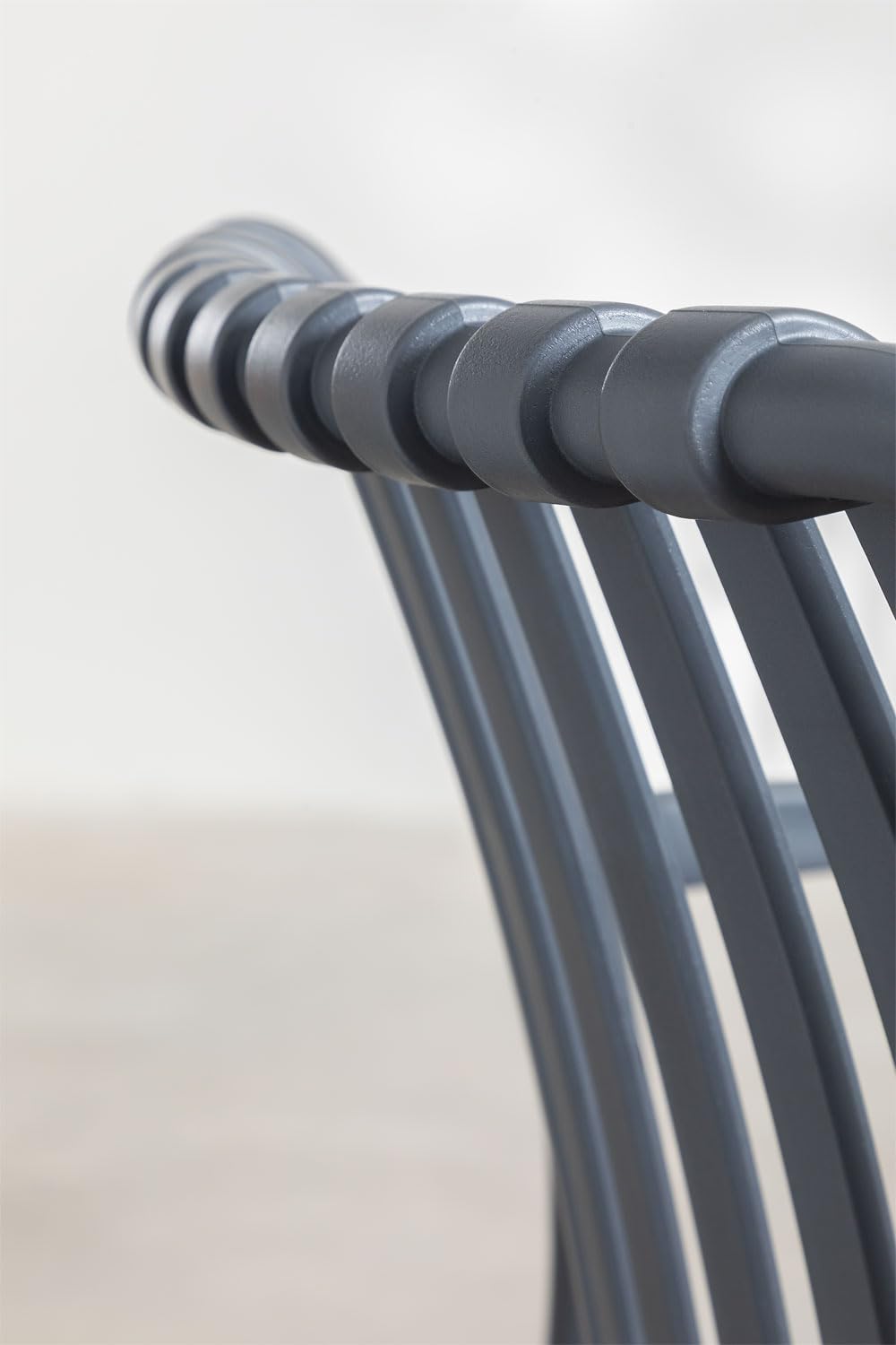 Sklum Wendell Sedia da Giardino con Braccioli Antracite Anti UV