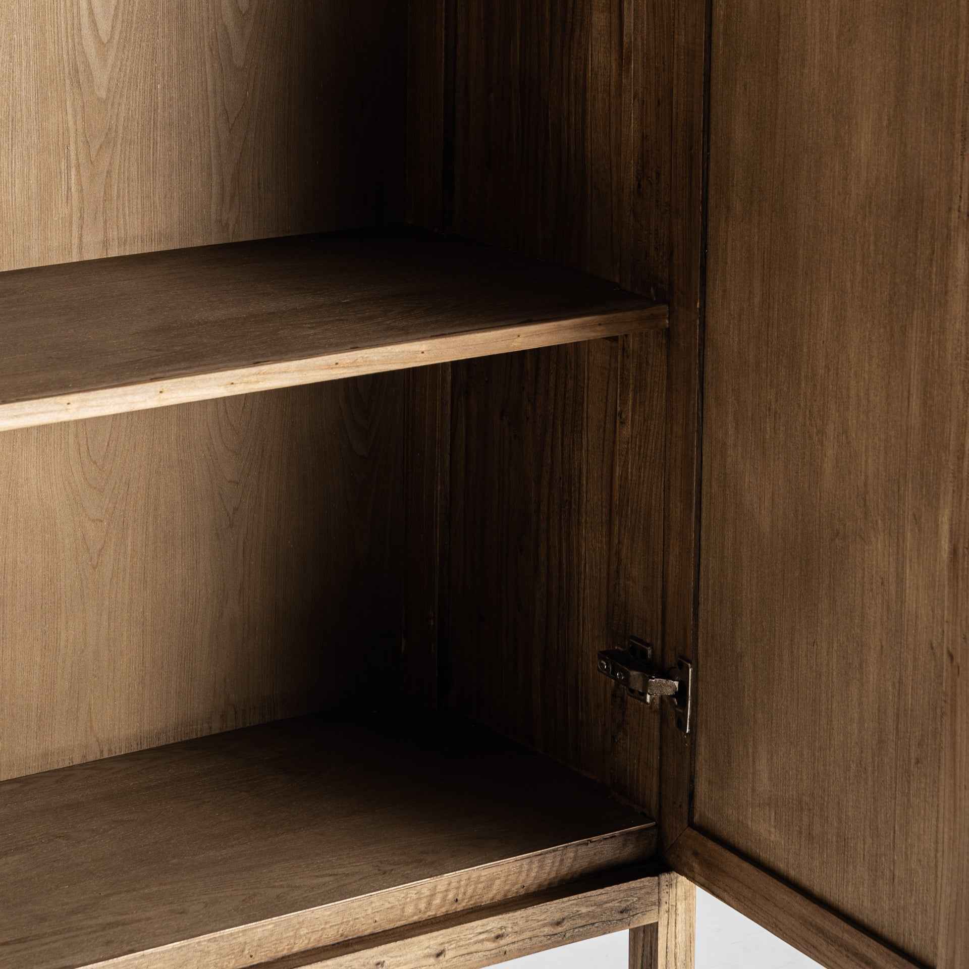 Bambua Byremo armadio legno olmo e rattan