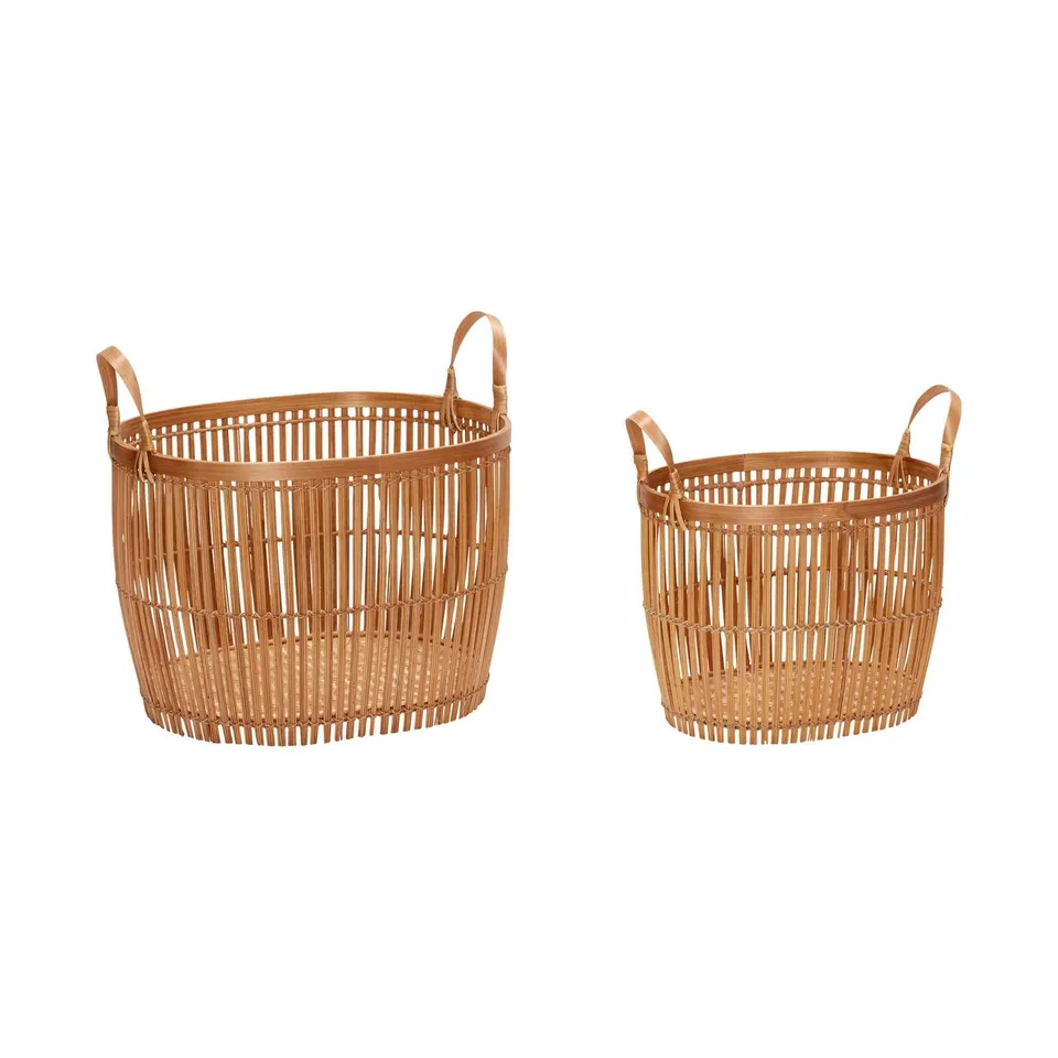 Bambua Vantage cesti Small naturali set 2 pezzi