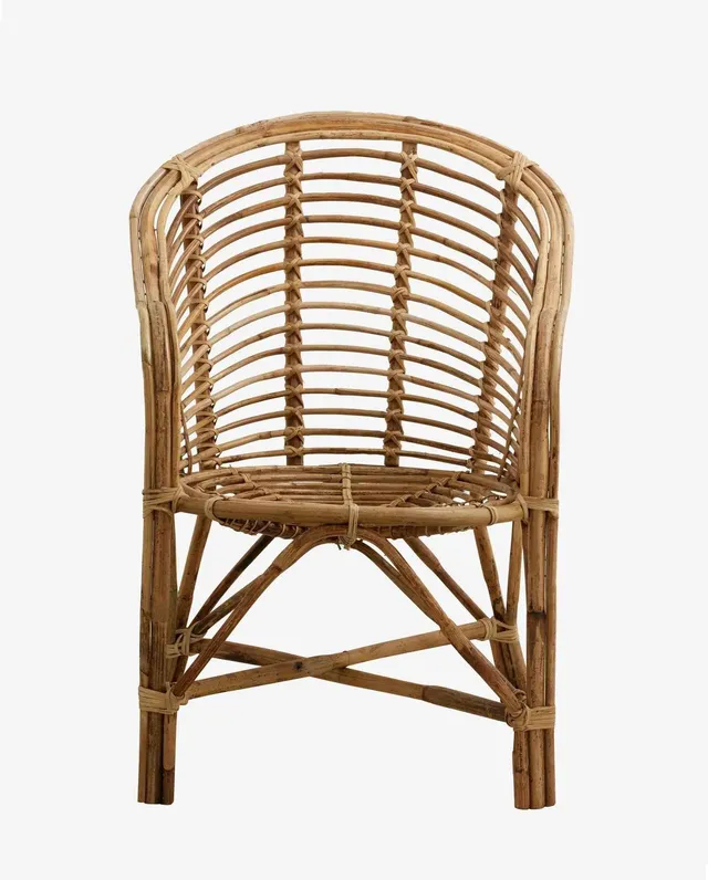 Bambua Cania sedia bamboo naturale 39 cm