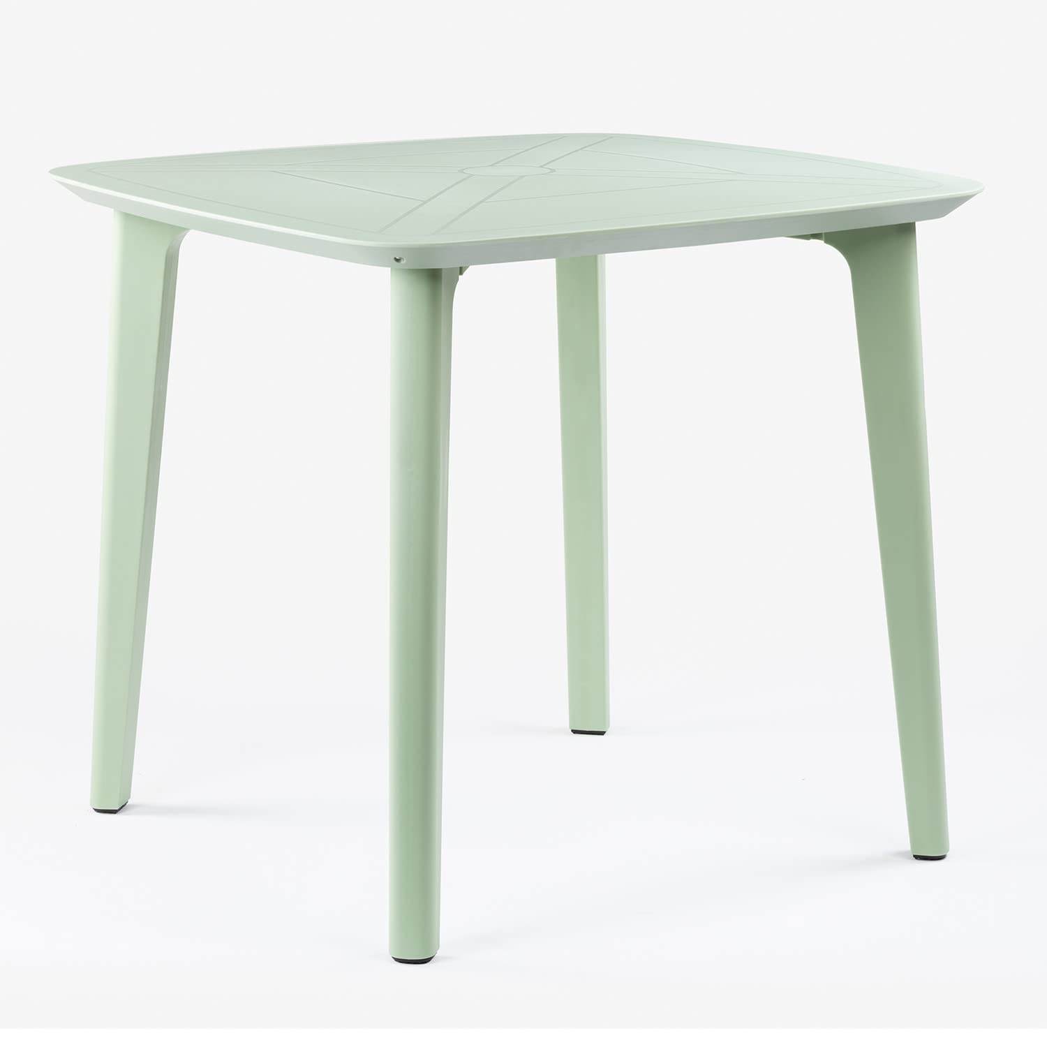 Sklum Nati Tavolo Giardino 85x85 cm Celadon Polietilene