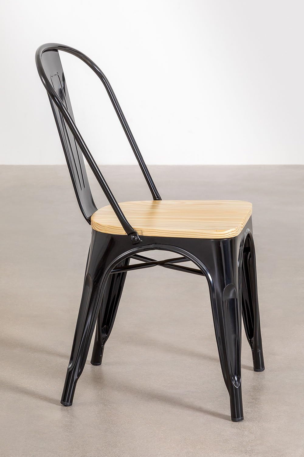 Sklum Lix sedia impilabile legno pino 85 cm
