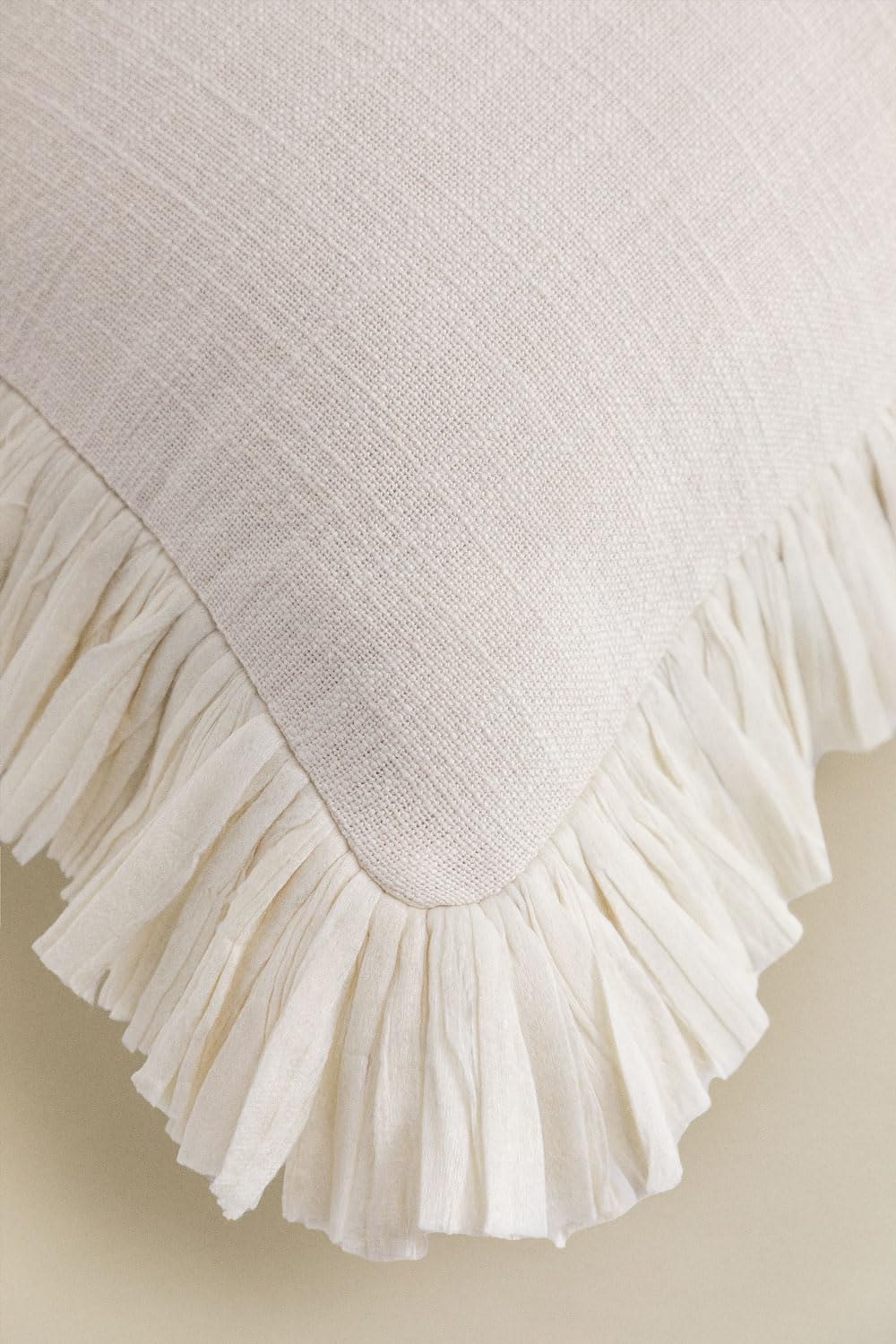 Sklum Zeiro cuscino quadrato 40x40 cm cotone sfrangiato