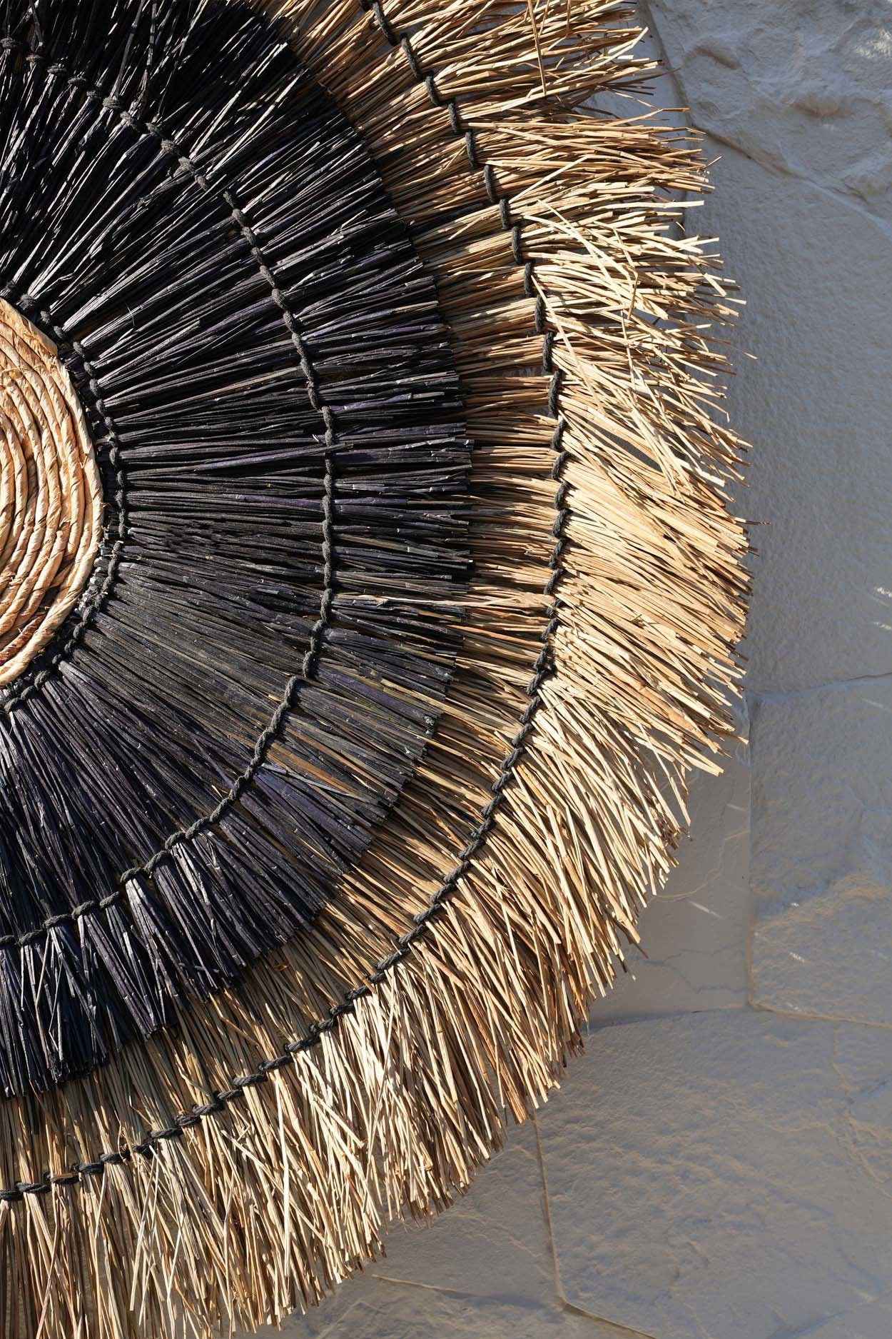 Bambua Amazonia deco parete banana nero naturale