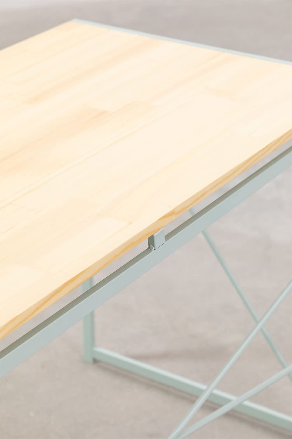Sklum Andra Style scrivania pieghevole celadon 120x60
