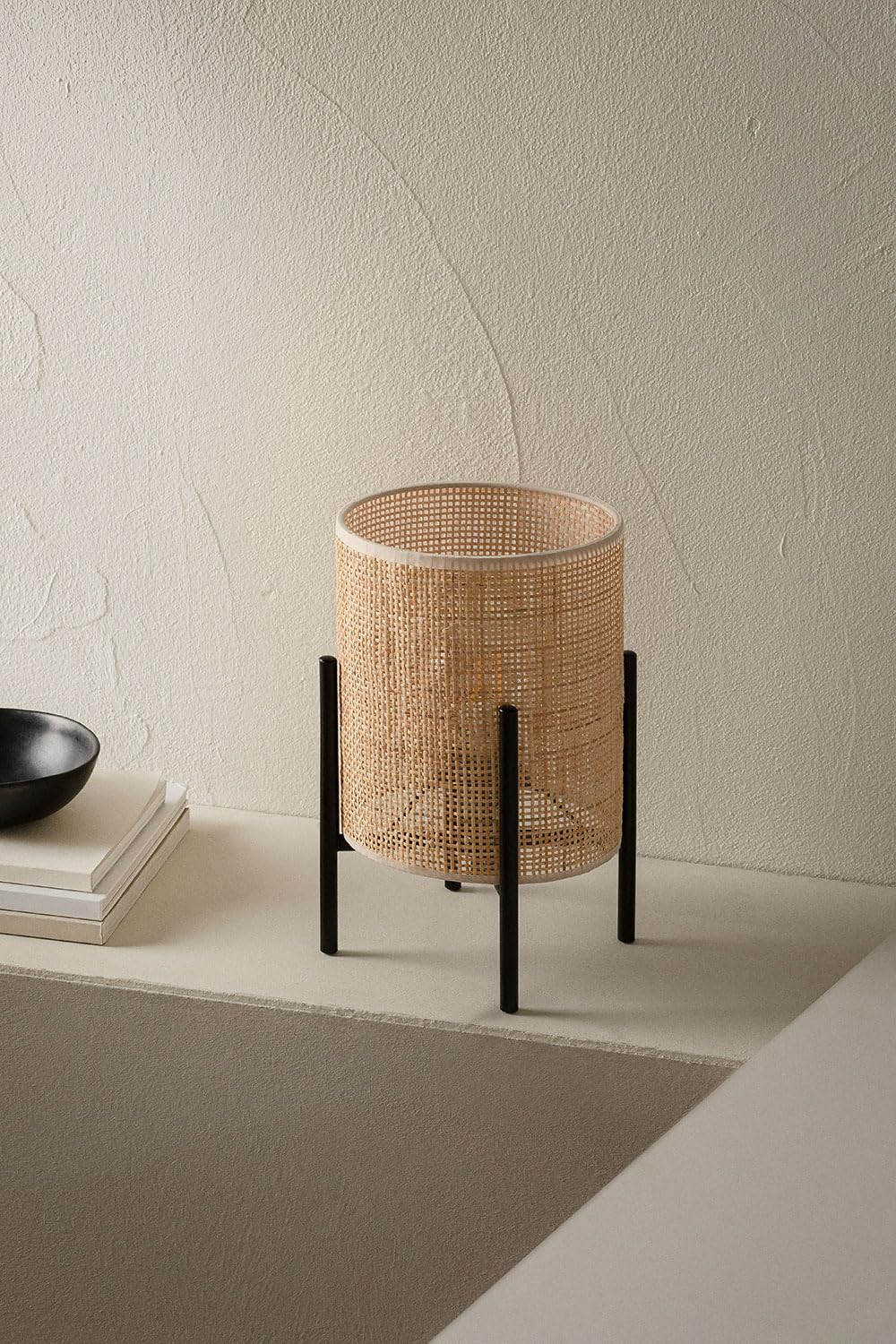 Sklum Tubber Lampada da Tavolo in Rattan 20 cm