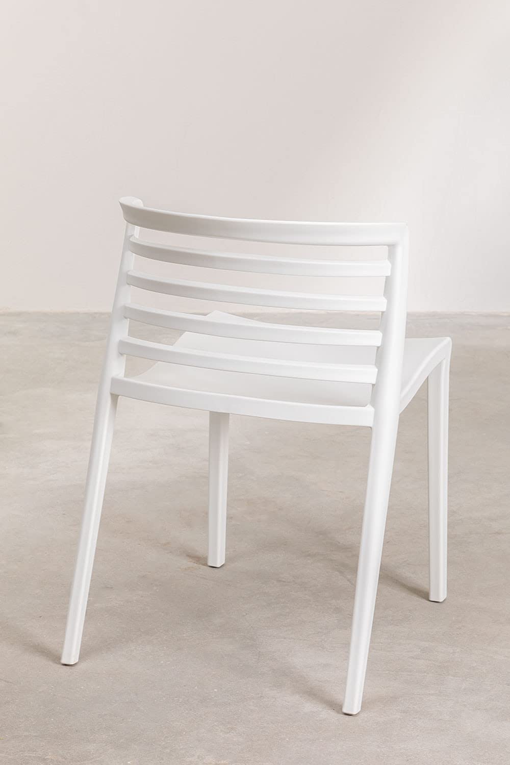 Sklum Mauz sedia giardino bianco 2 pezzi impilabile