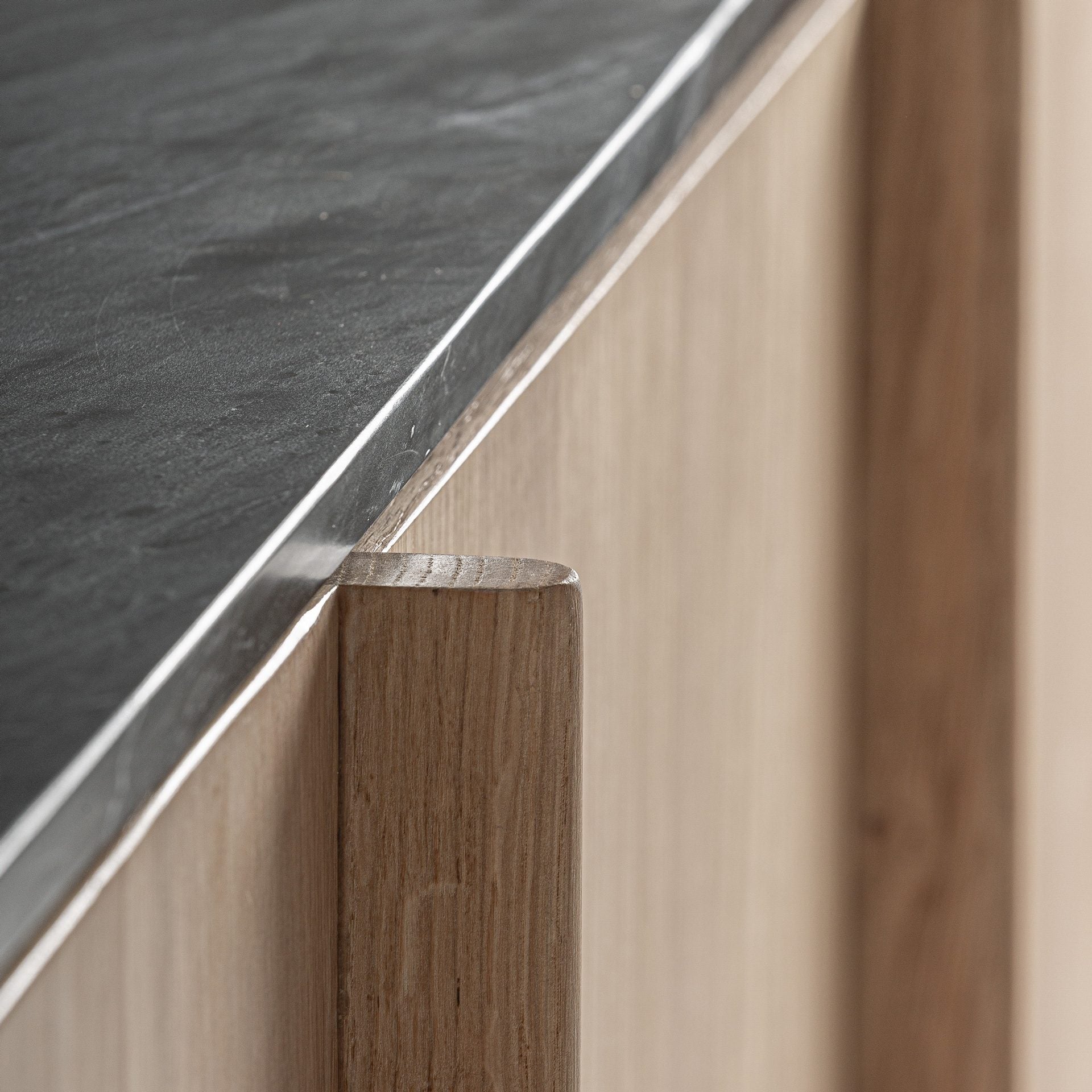 Bambua Nara madia 240 cm rovere e marmo