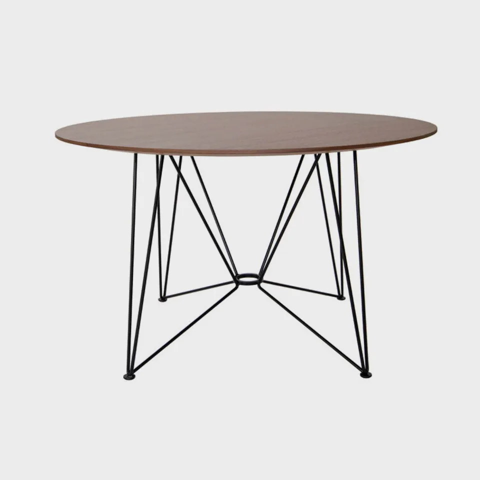 Acapulco Design Ring Tavolo Pranzo Noce 120 cm