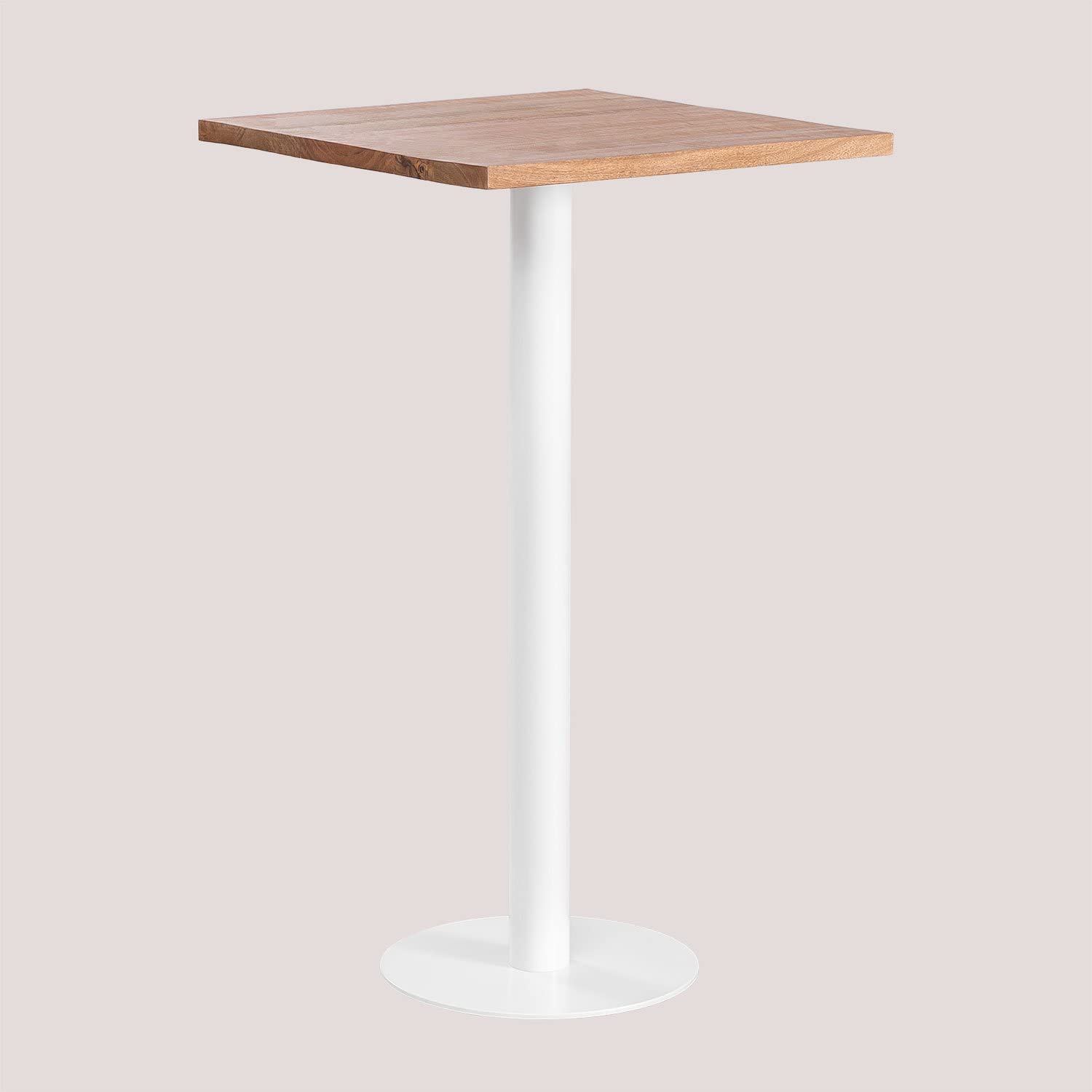 Sklum Macchiato Tavolo Alto Quadrato 60 cm Acacia