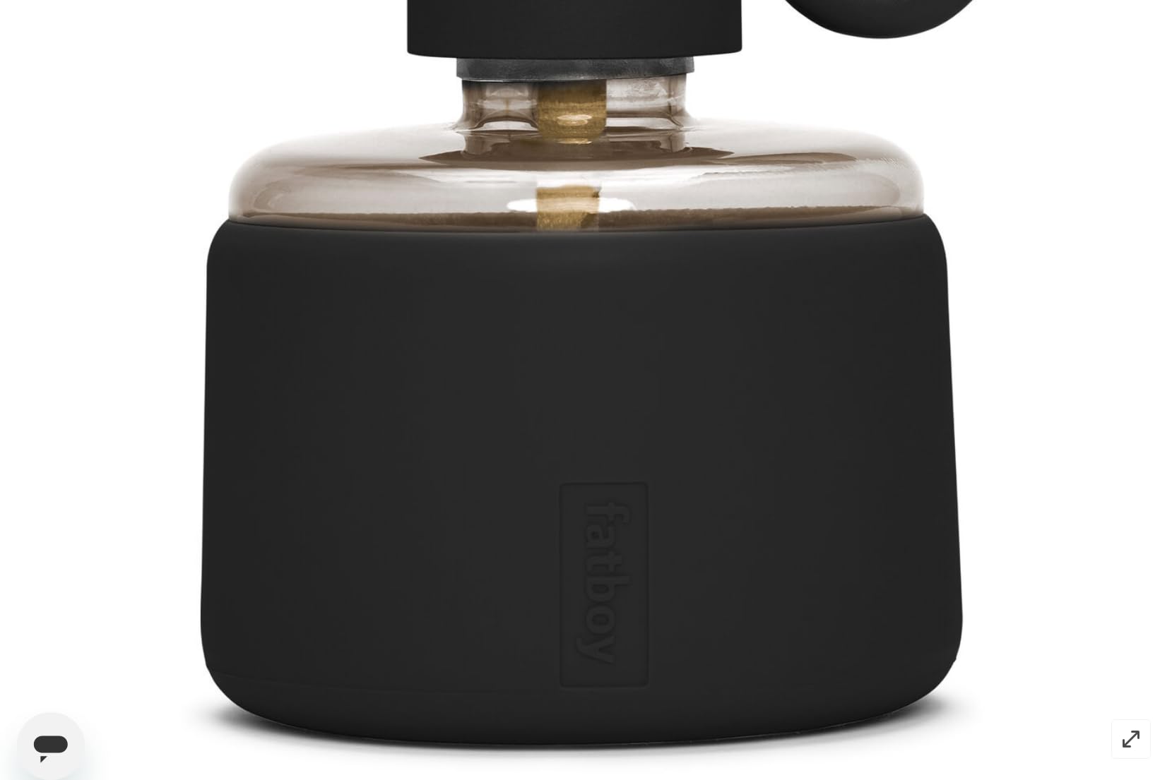Fatboy Flamtastic XS lampada a olio nera da interno esterno