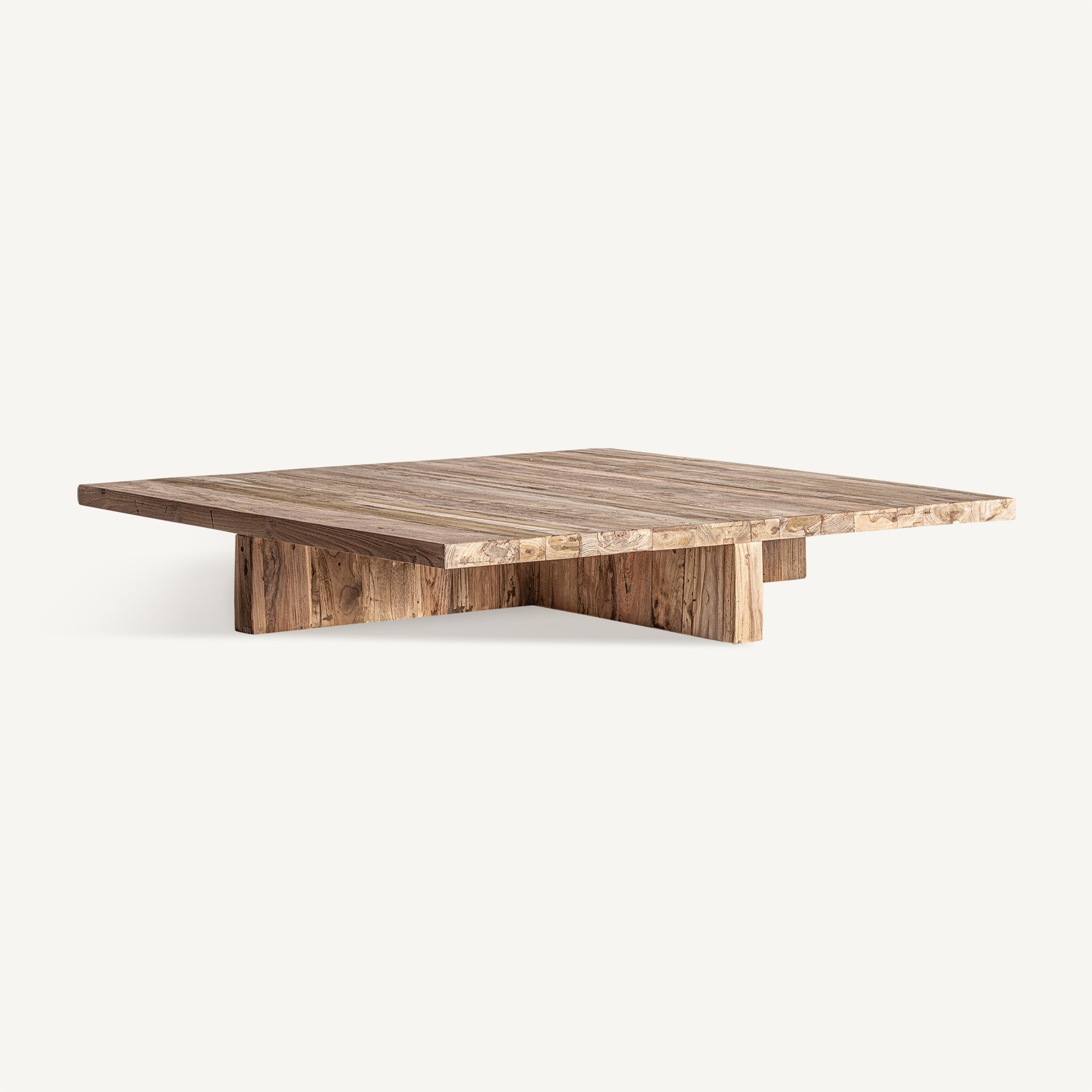 Bambua Pure tavolino legno ferroviario 26 cm