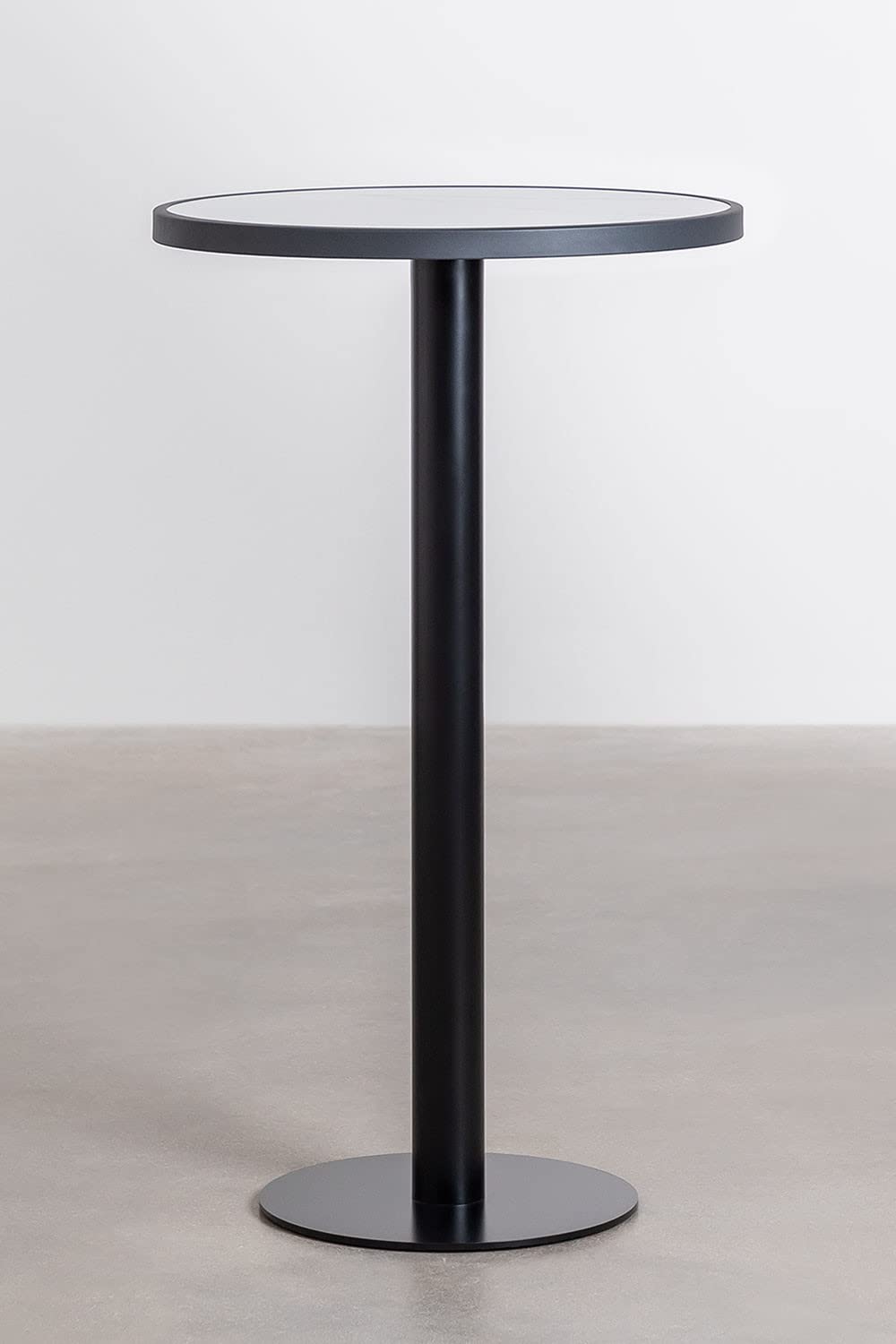 Sklum Caramel tavolo bar alto gres Ø60 cm