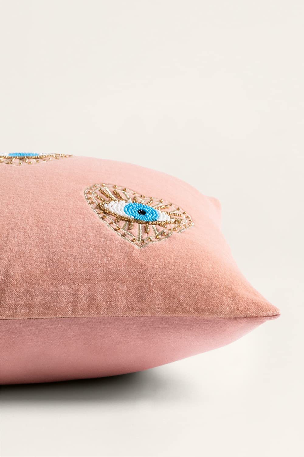 Sklum Denov cuscino quadrato velluto blush 45x45 cm