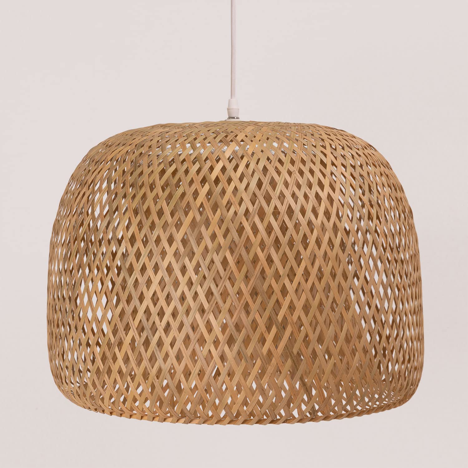 Sklum Debi Lampada da Soffitto in Bambù Naturale Ø45 cm