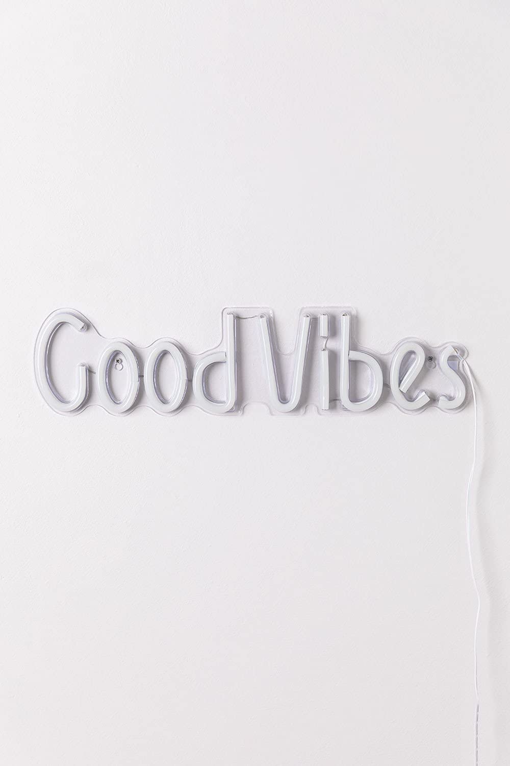 Sklum Good Vibes insegna neon LED USB 49 cm