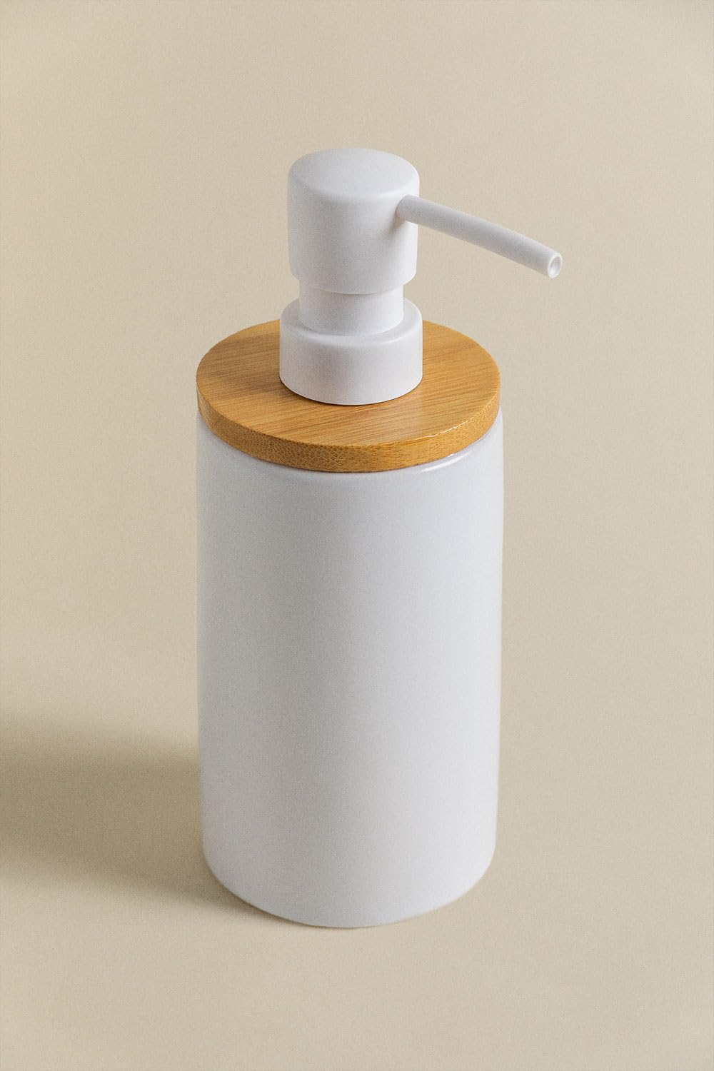 Sklum Elvan set bagno ceramica e bambù 4 pezzi