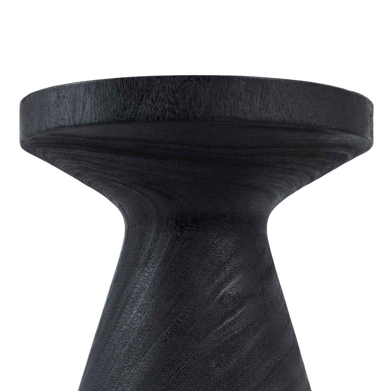Bambua Gravity tavolino nero in legno di suar