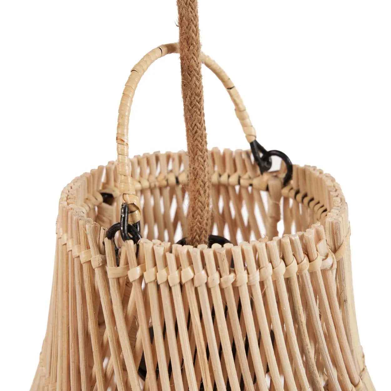 Bambua Piccolo Pendant S lampada a sospensione rattan naturale