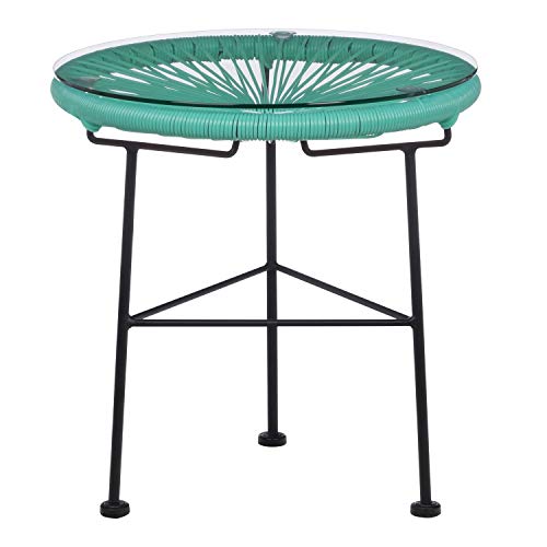 Sklum Acapulco tavolino rotondo verde giada Ø44 cm