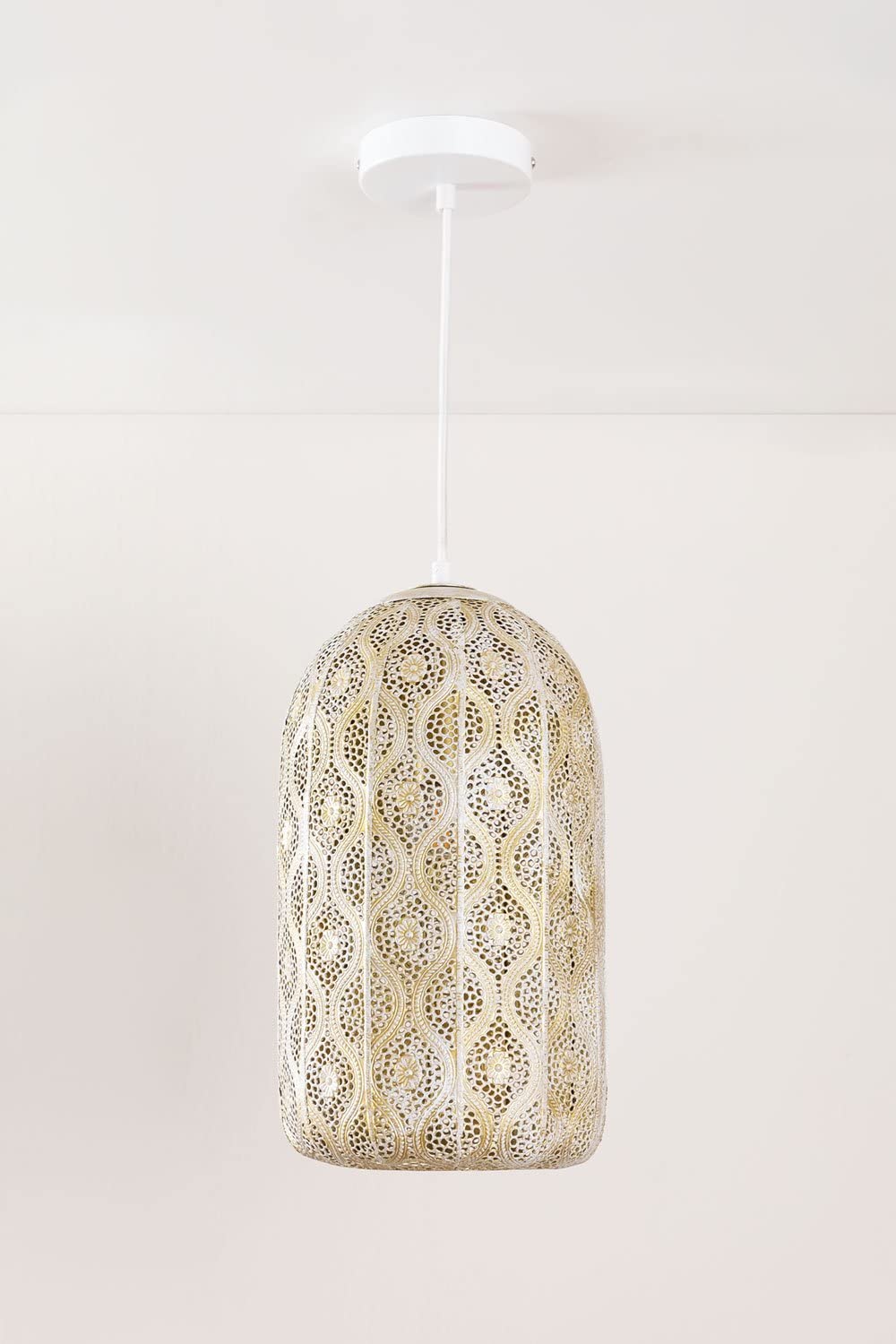 Sklum Meraki lampada soffitto metallo oro vintage E27