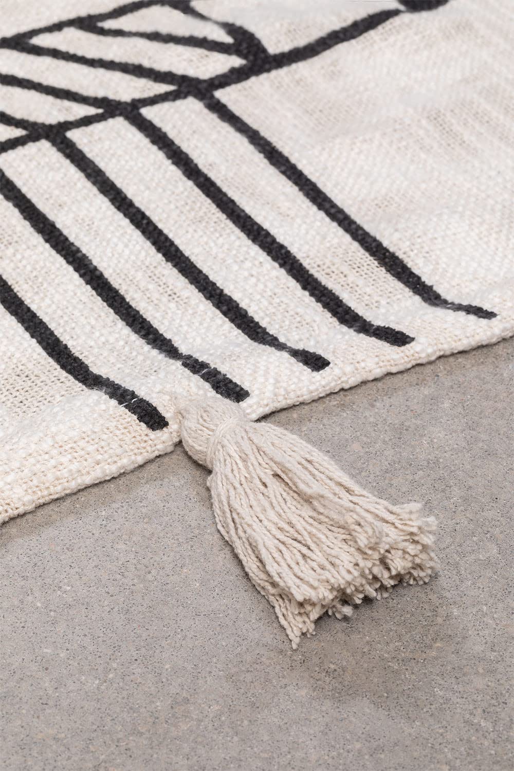 Sklum Cälah Plaid 135x153 Cotone con Frange