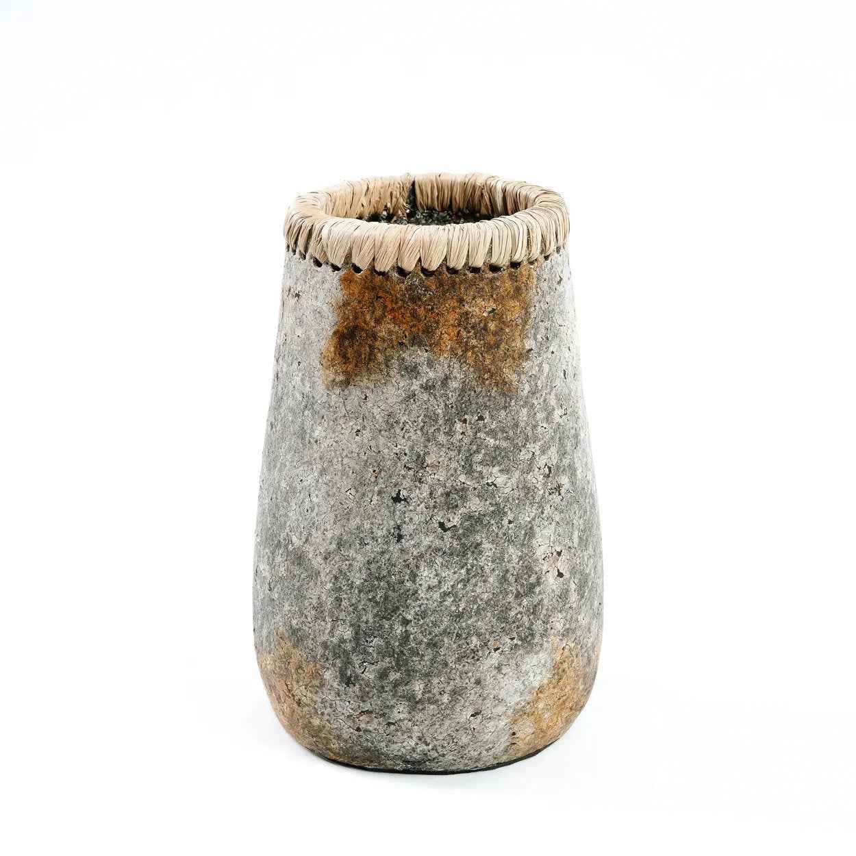Bambua The Sneaky Vase vaso terracotta Grigio S