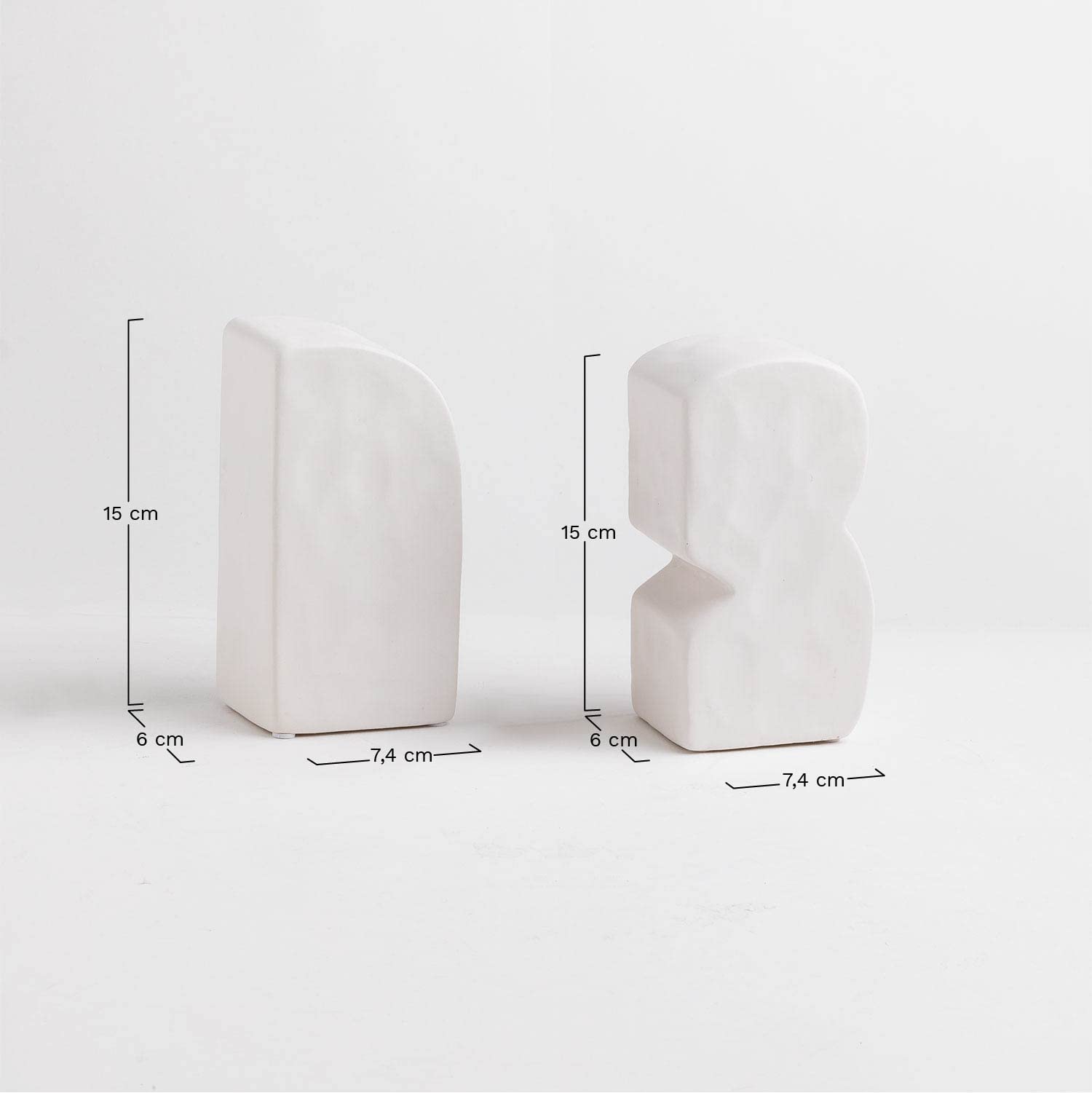 Sklum Adler Set 2 Fermalibri Ceramica 15 cm