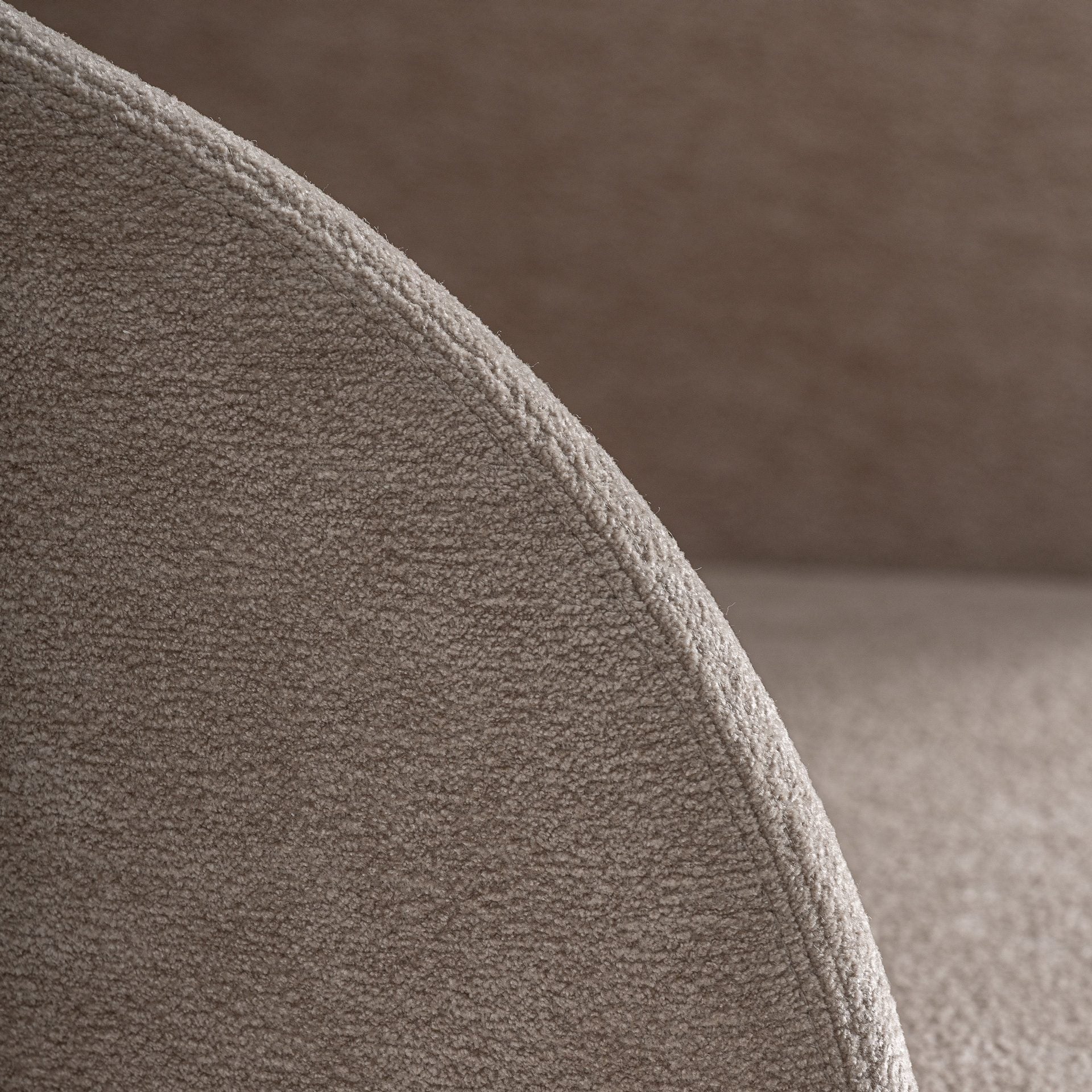 Bambua Lupin Sedia Imbottita Beige Gambe in Frassino