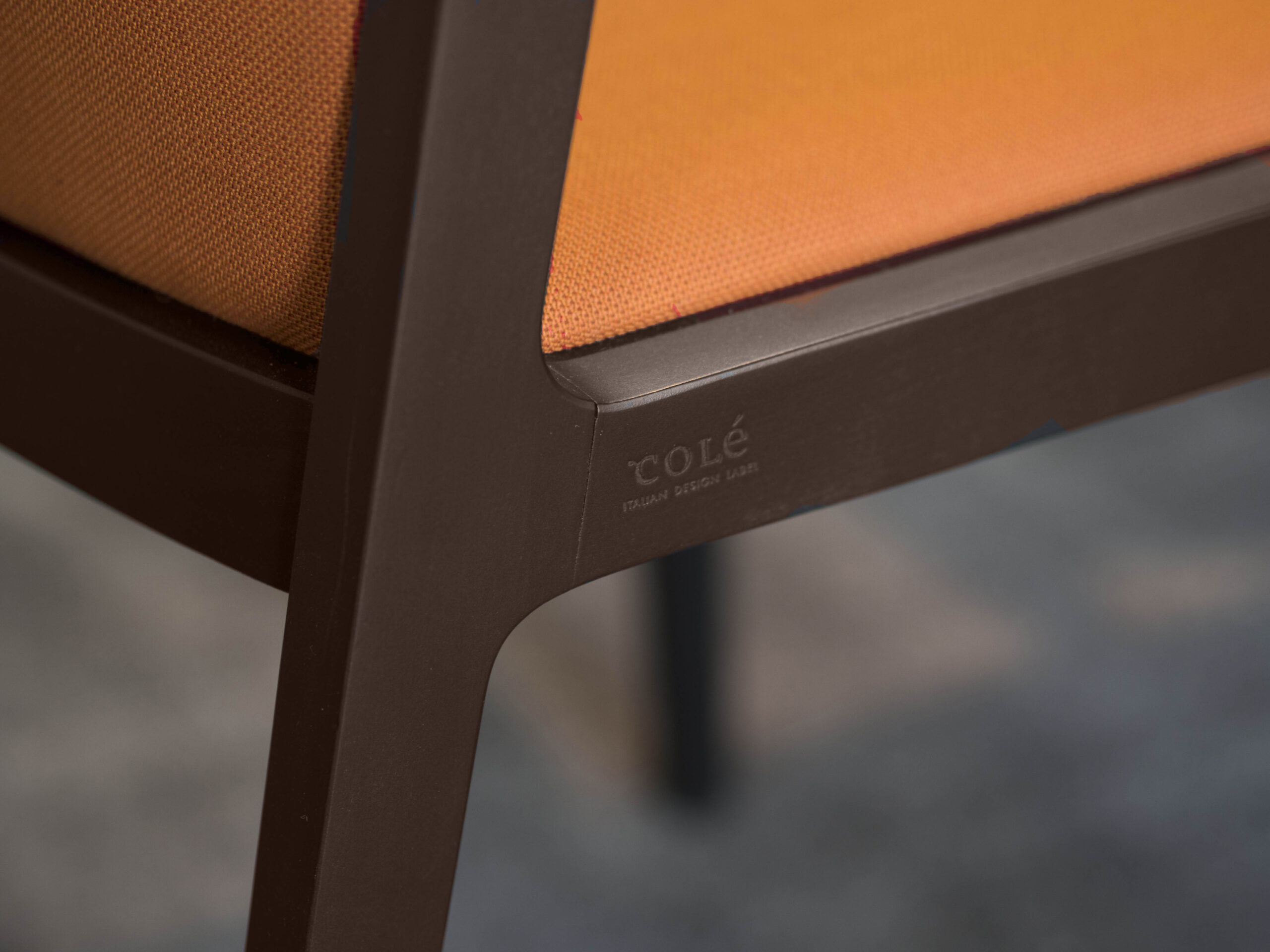 Colé Vienna Soft Chair sedia noce Canaletto