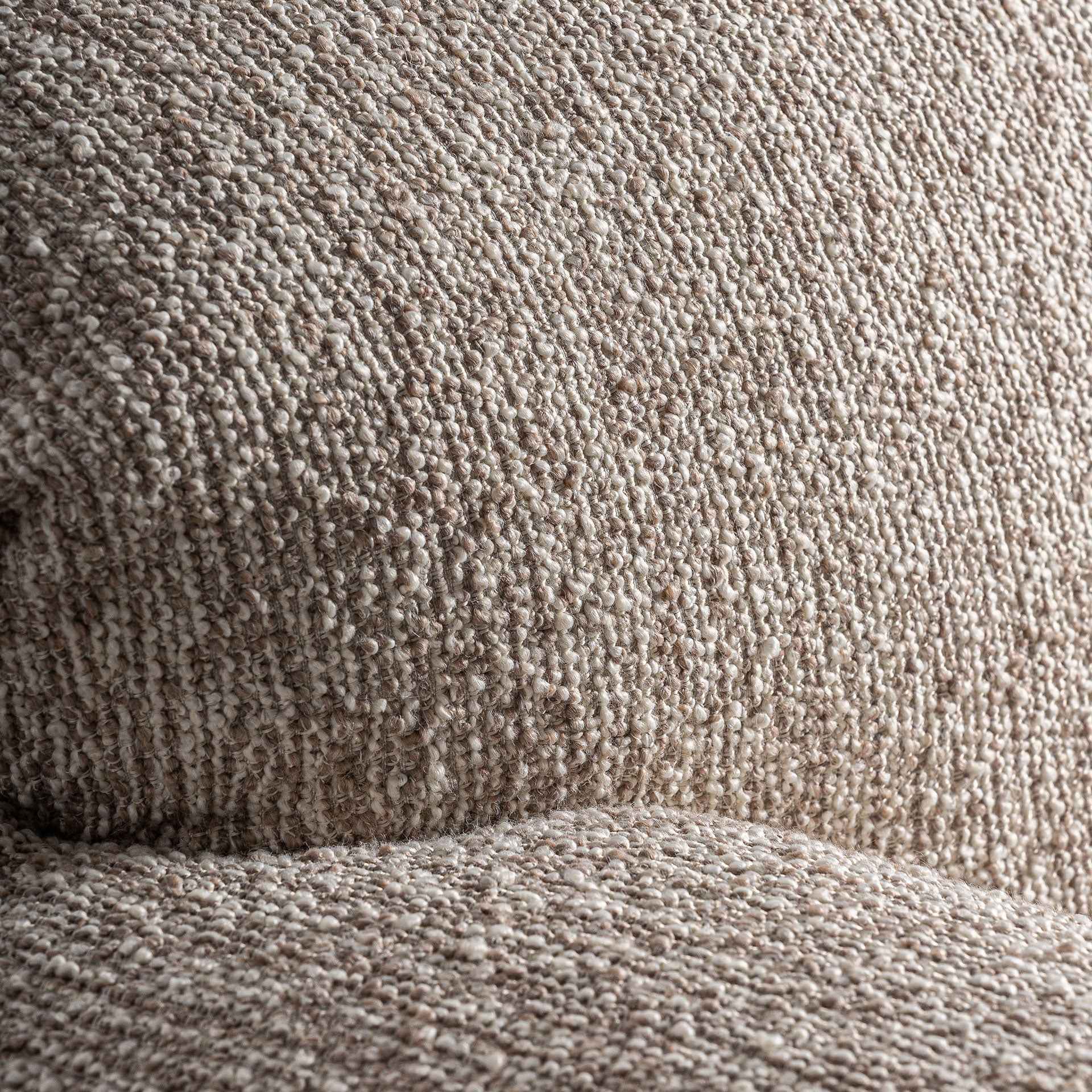 Bambua Uznach poltrona beige tessuto legno