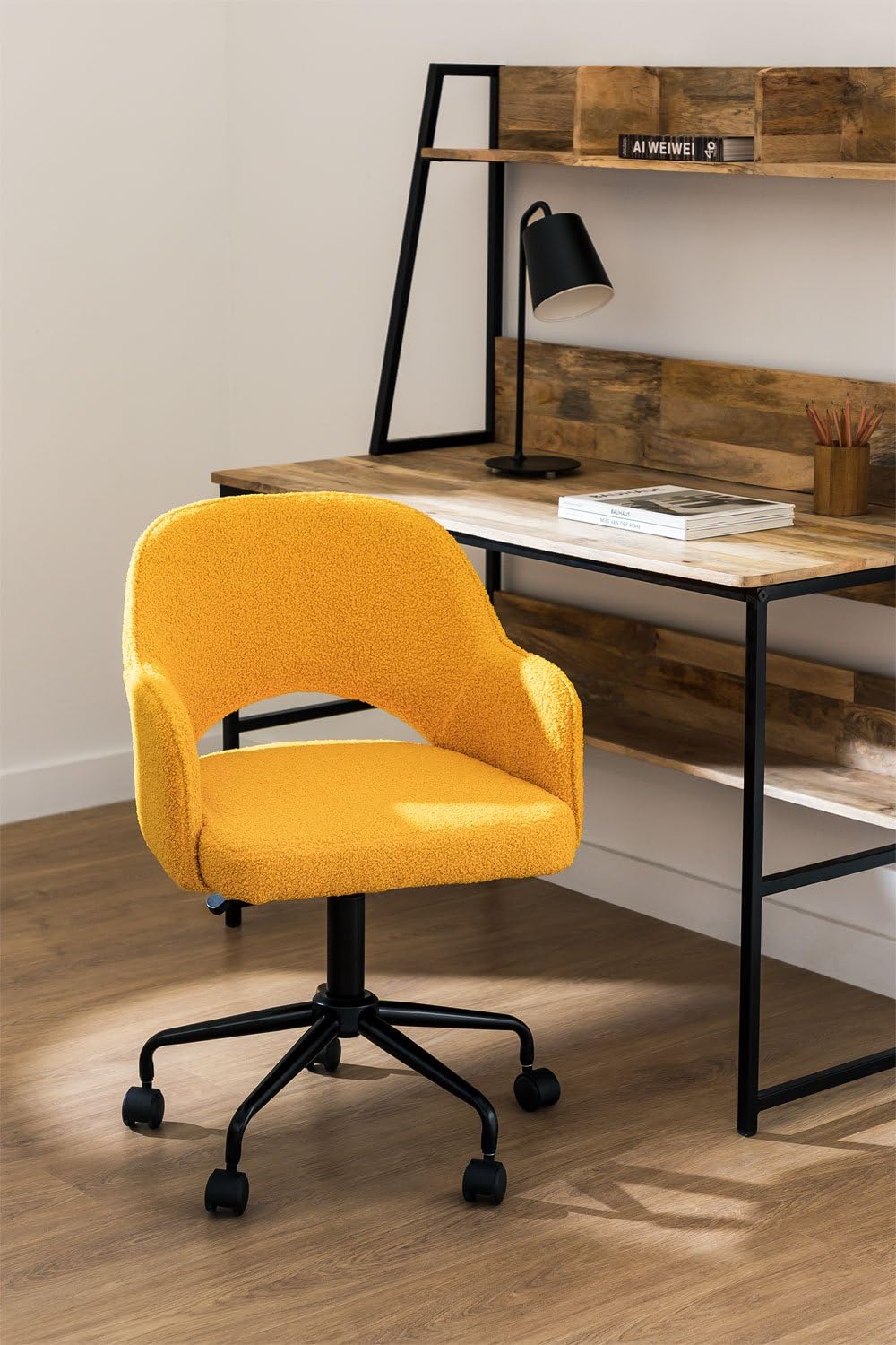 Sklum Wanda sedia da scrivania in tessuto ergonomica