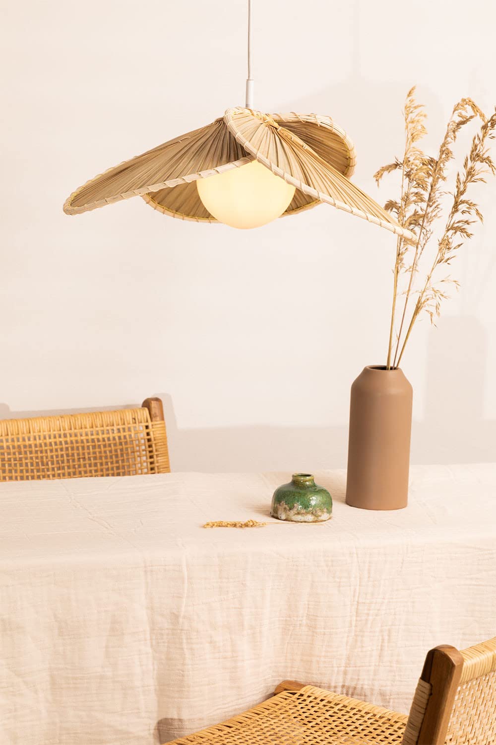 Sklum Kilda lampada soffitto cocco Ø53 natural