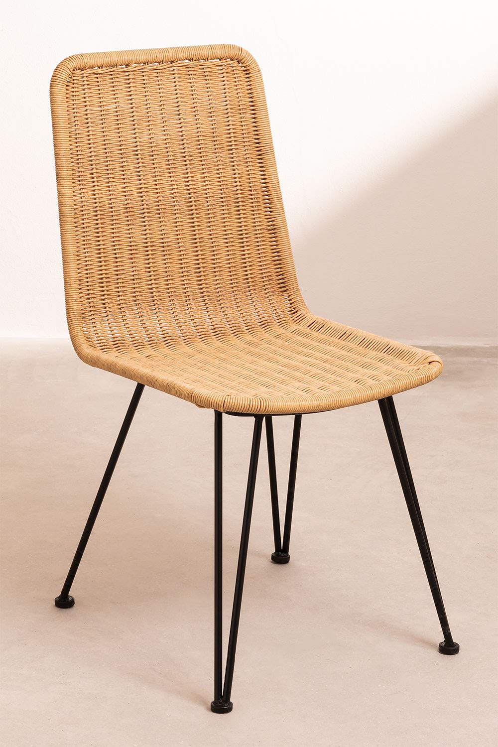 Sklum Sunset Vali Sedia da Giardino Vimini Marrone Naturale