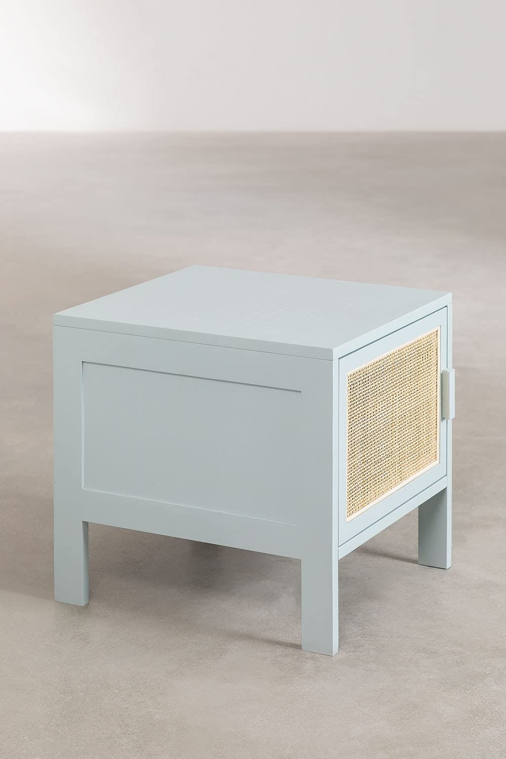 Sklum Reyna Kids Comodino Iceberg in Pino e Rattan