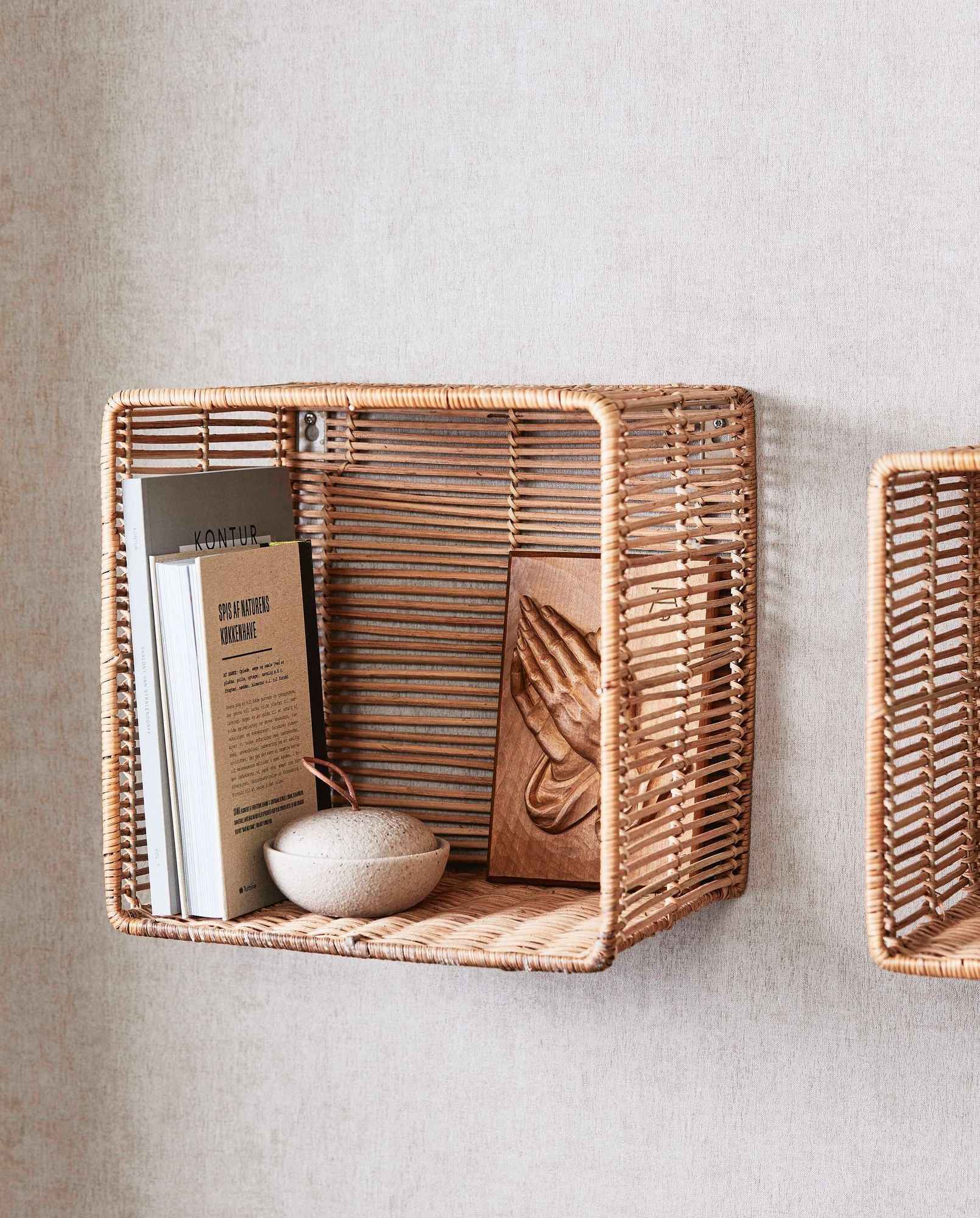 Bambua Zeya Storage Set cestini vimini 2 pezzi