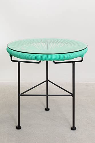 Sklum Acapulco tavolino rotondo verde giada Ø44 cm
