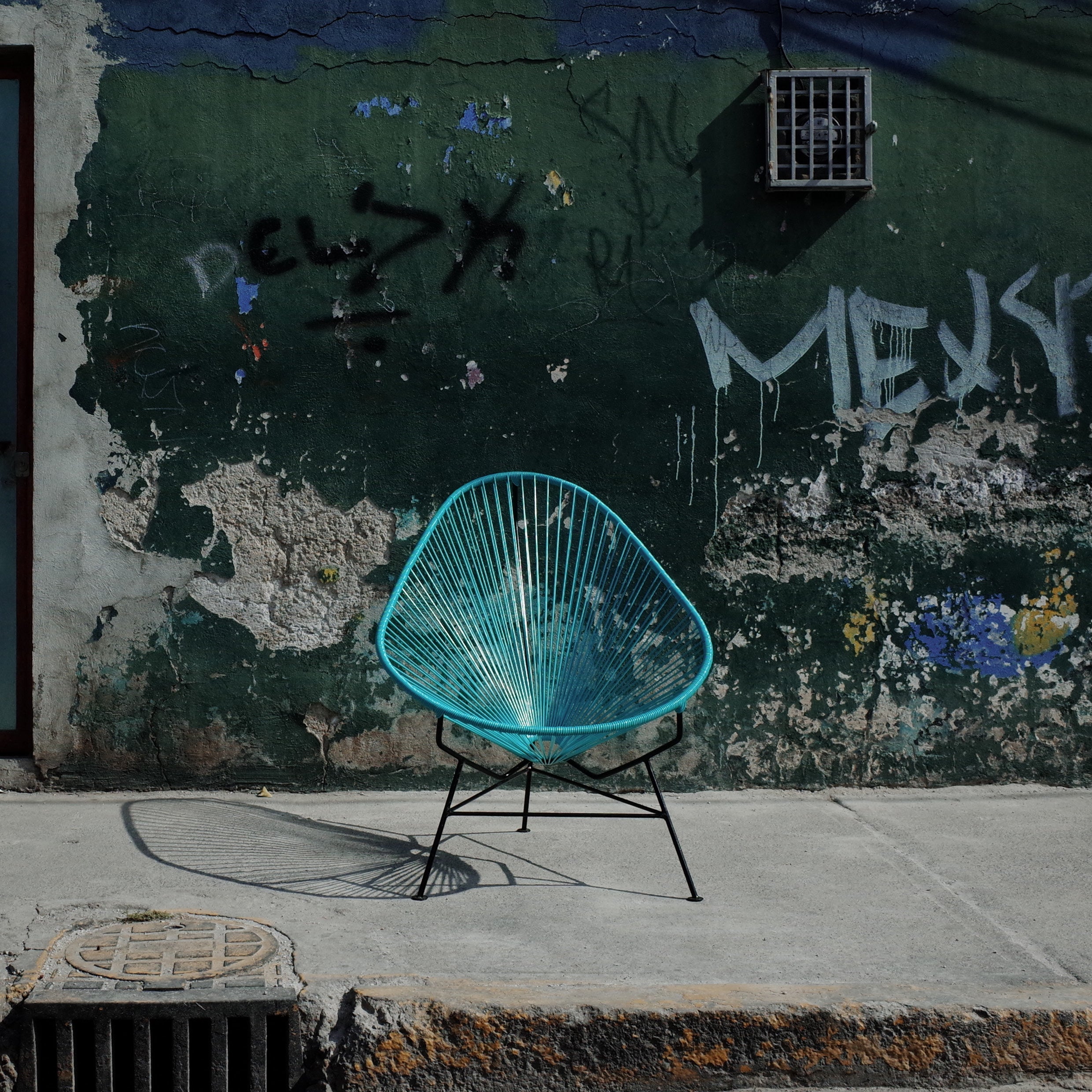 Acapulco Design Chair poltrona aqua verde da esterno