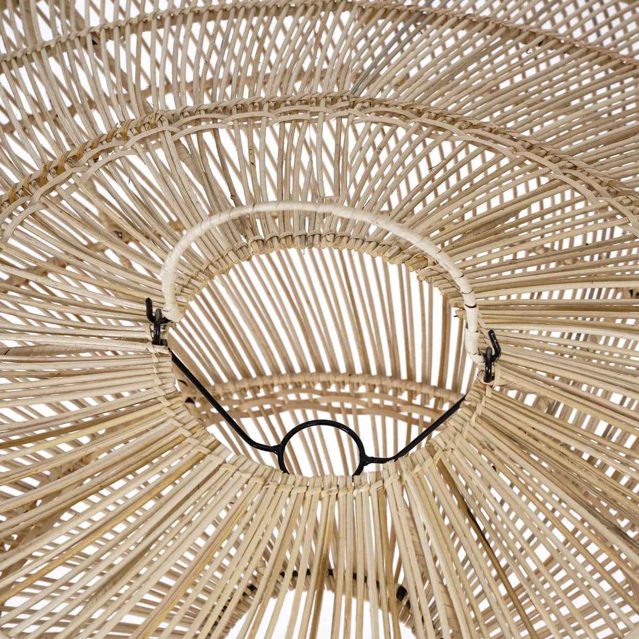 Bambua Macaron L lampadario a sospensione rattan