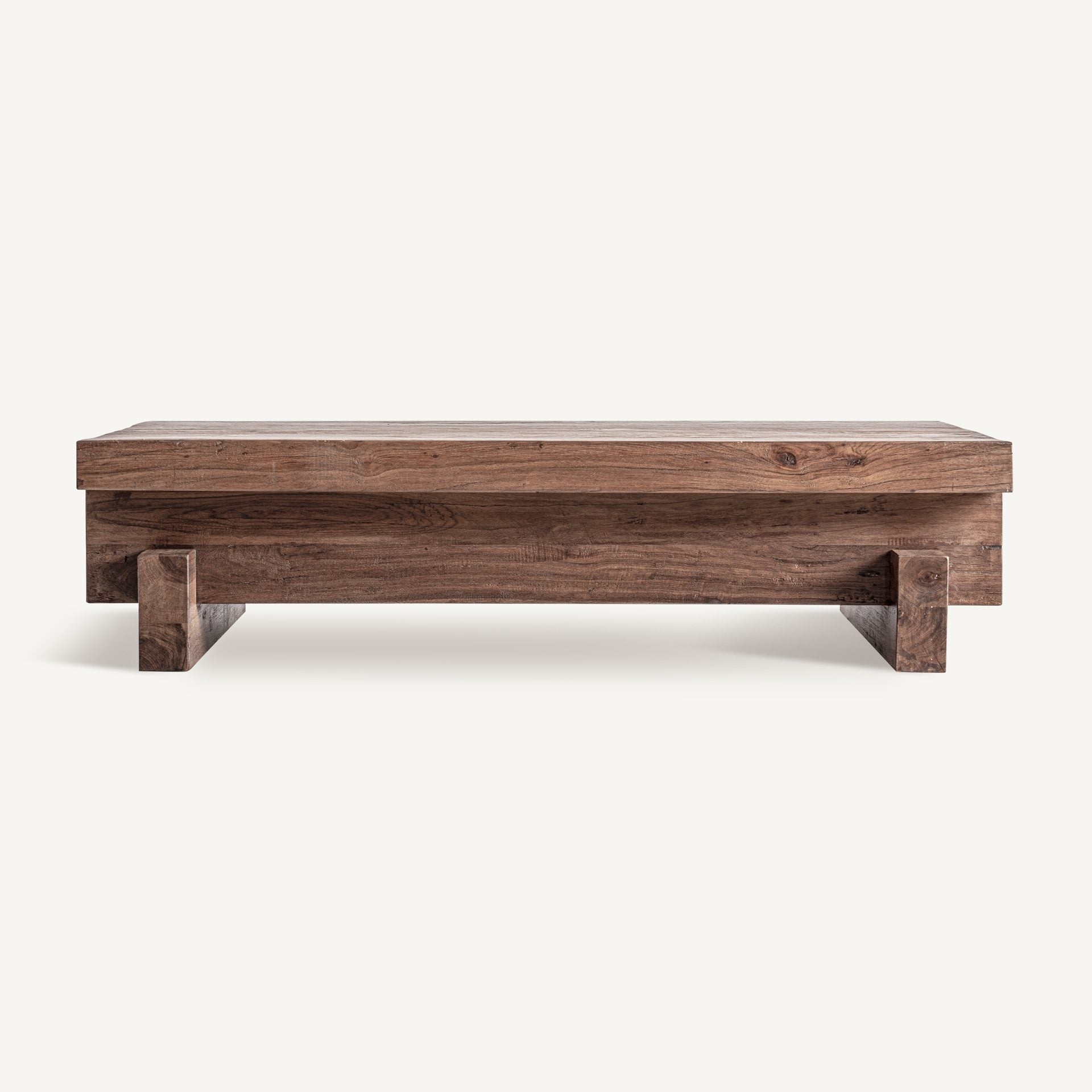 Bambua Brutalist tavolino caffè legno sal 150 cm