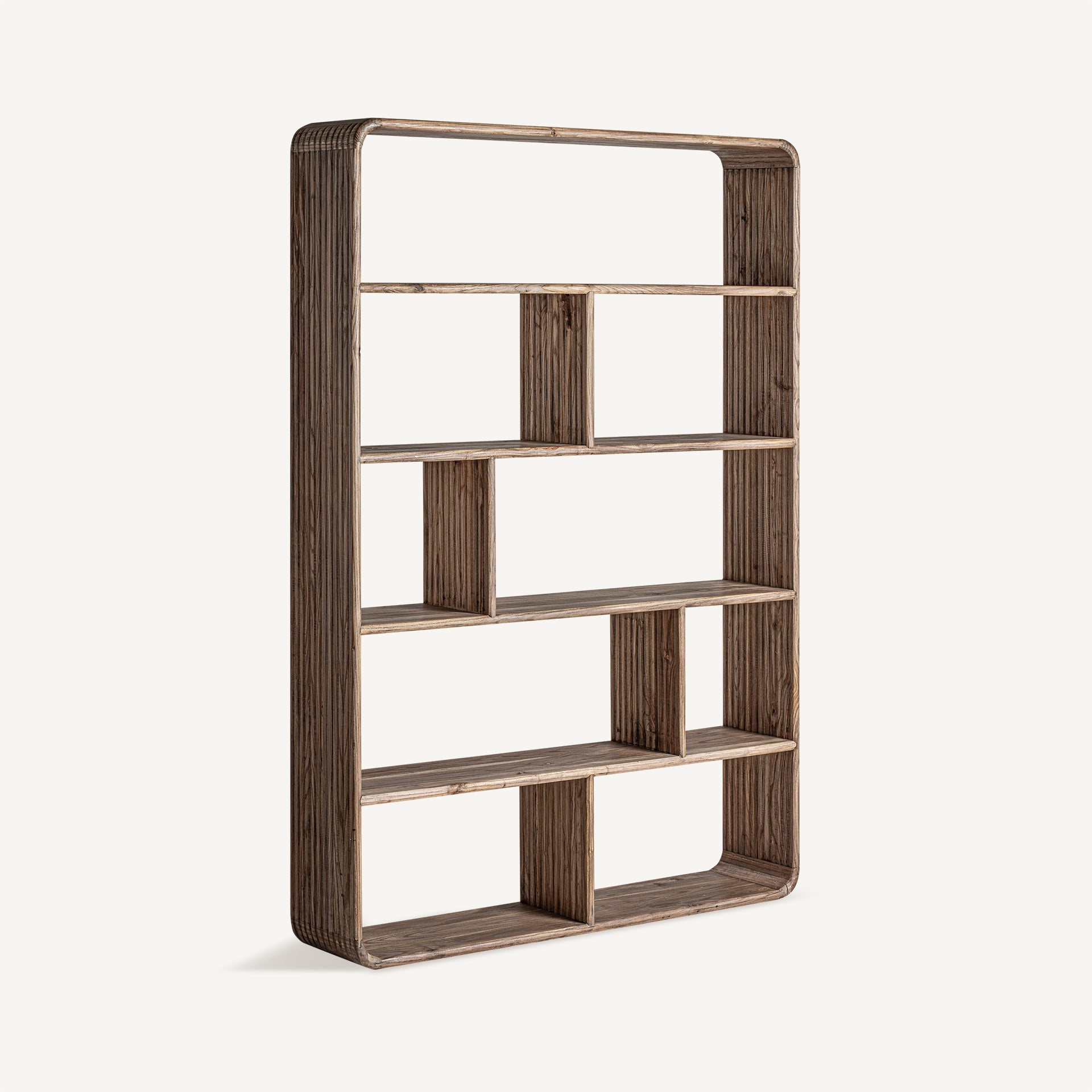 Bambua Gloucester libreria legno di olmo riciclato